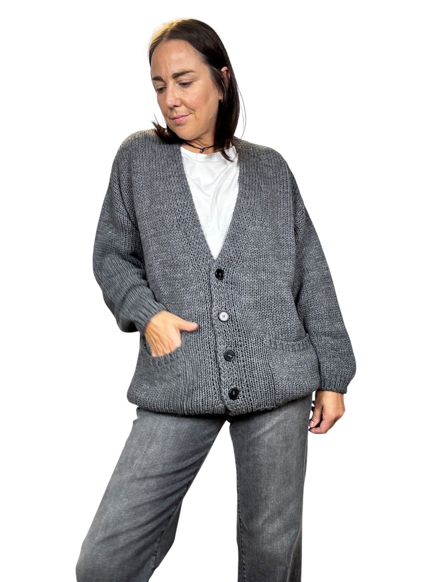CARDIGAN CON BOTTONI VICOLO