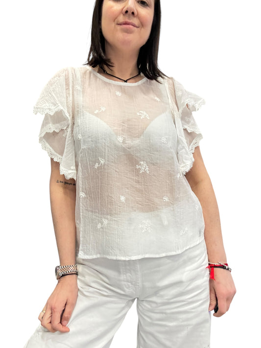 CAMICIA RICAMATA SUSY MIX