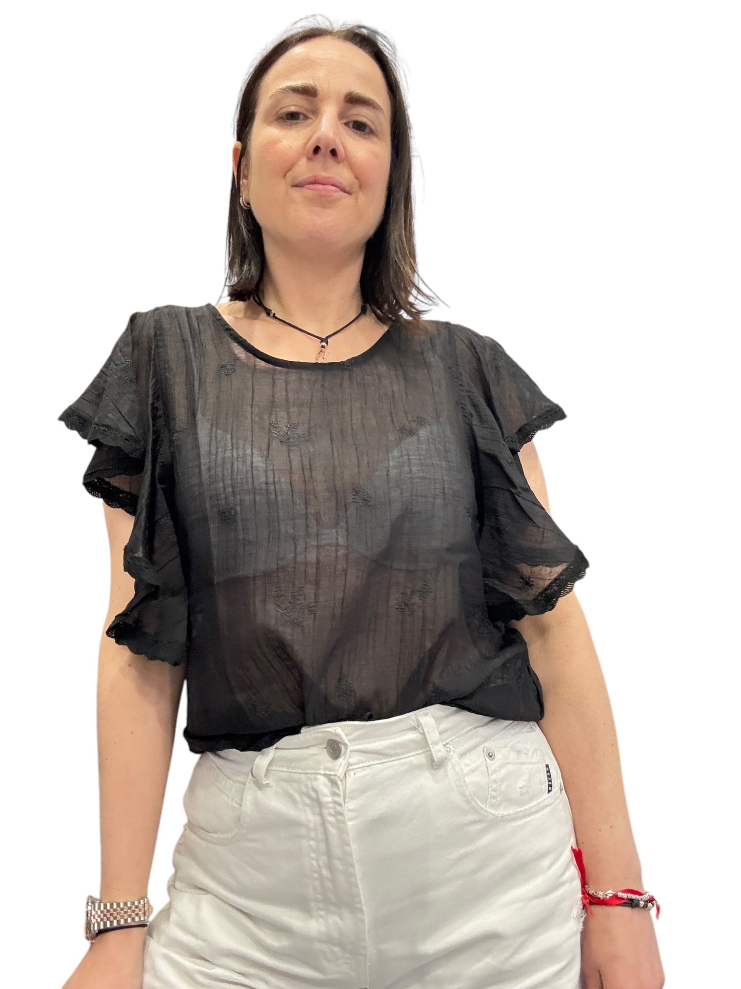 CAMICIA RICAMATA SUSY MIX