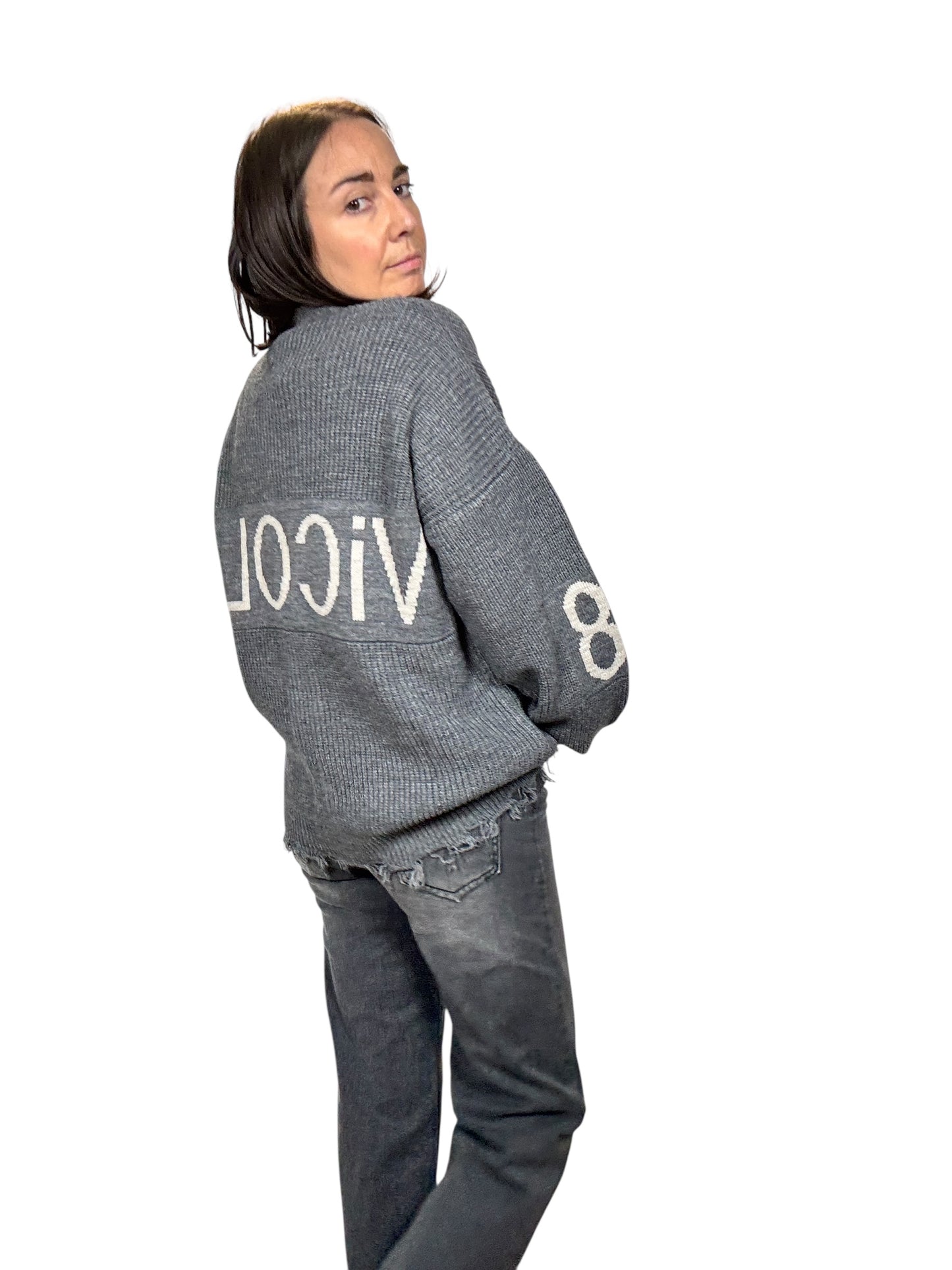 CARDIGAN LOGO VICOLO