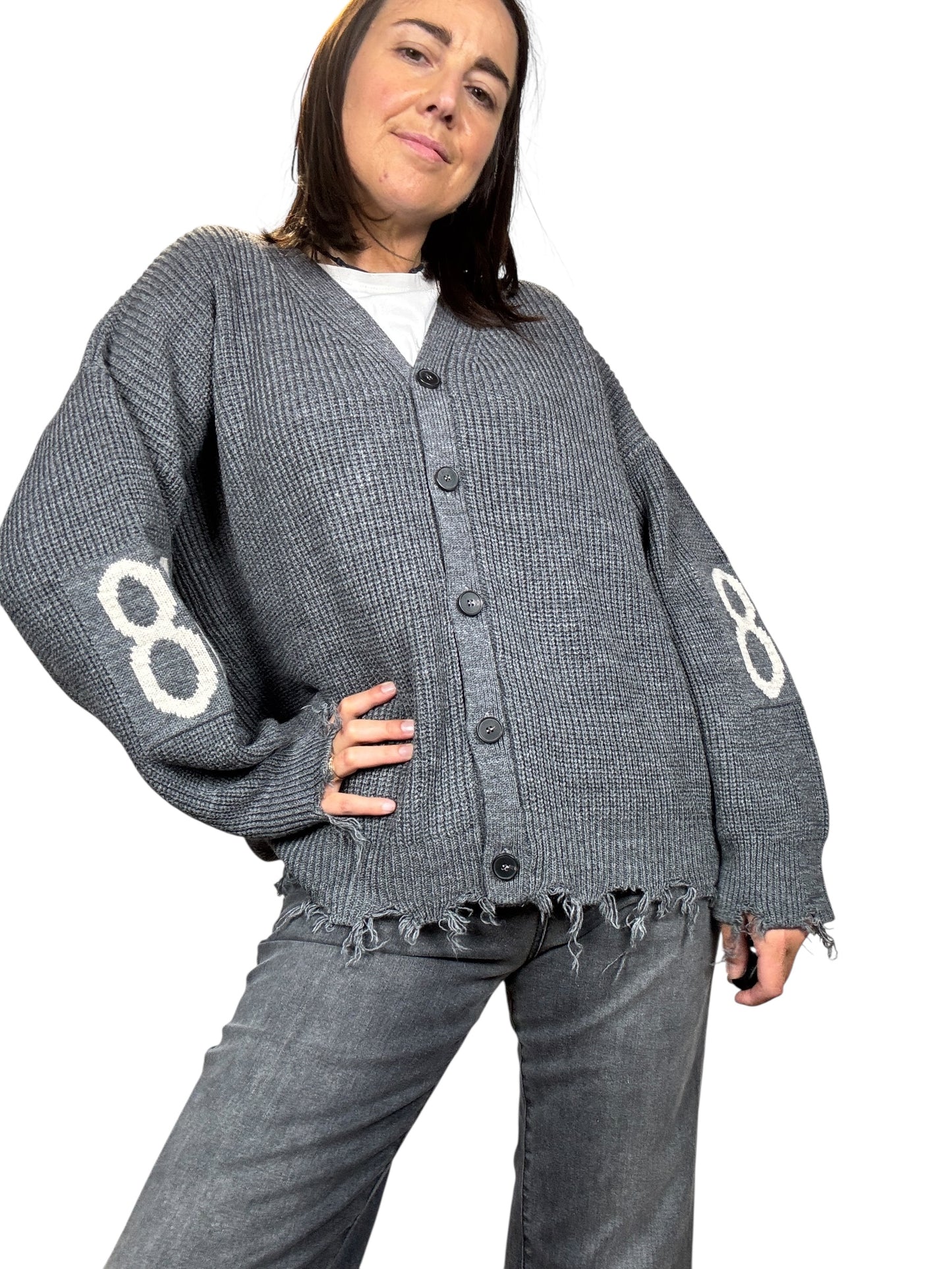 CARDIGAN LOGO VICOLO