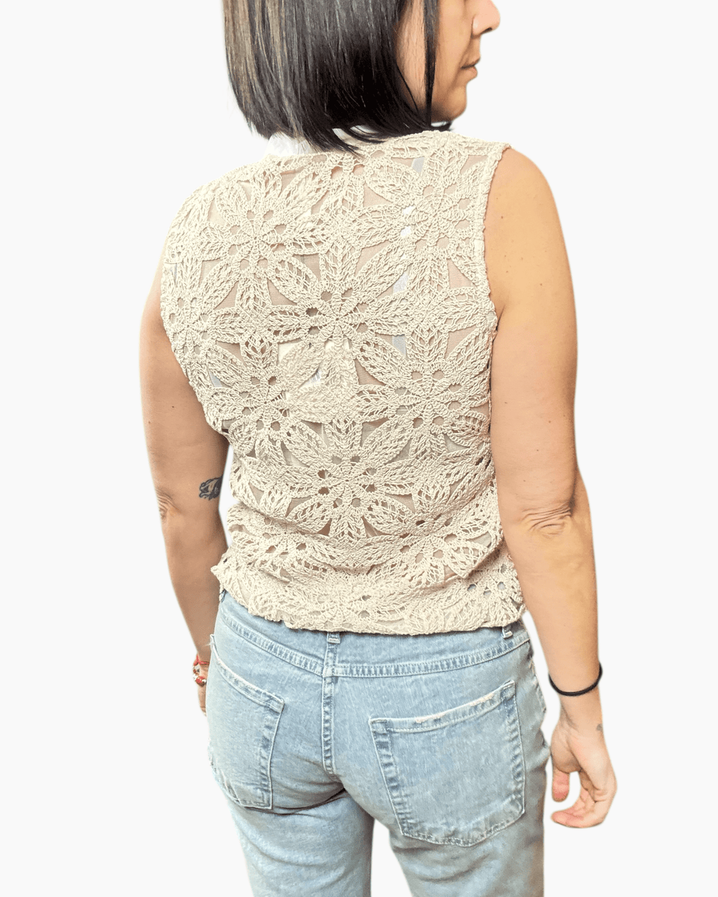 CAMICIA SMANICATA CON ALAMARI TENSIONE IN - XE BLU ABBIGLIAMENTO