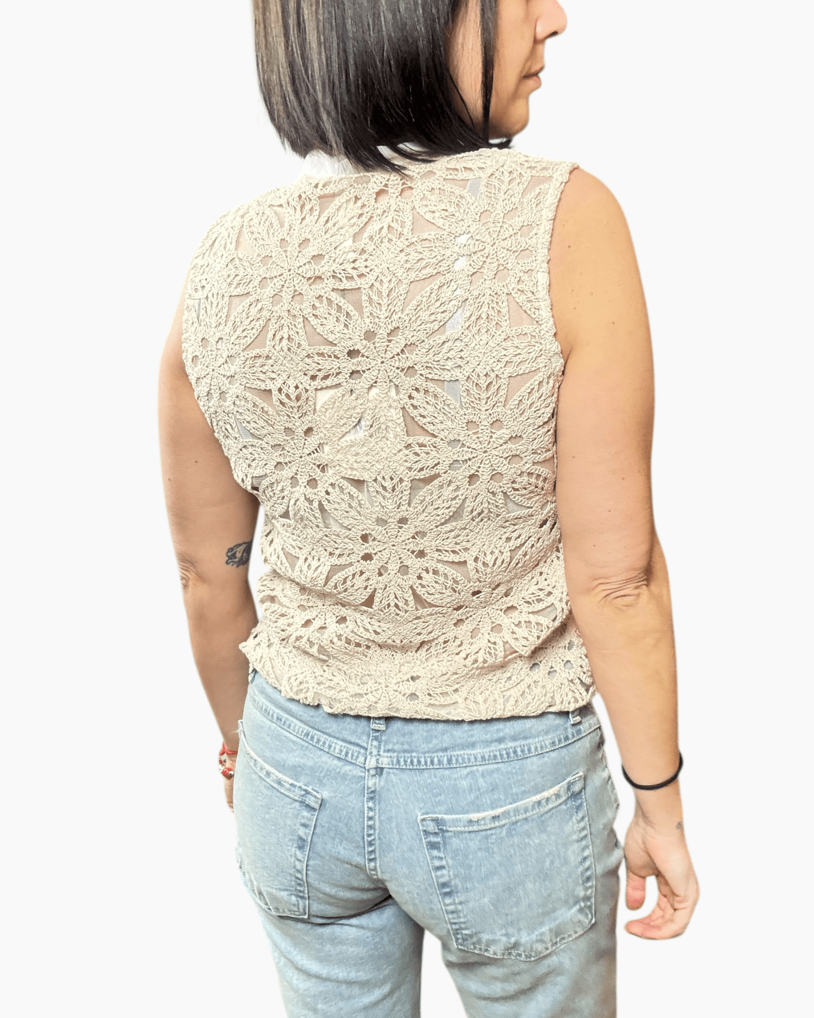 CAMICIA SMANICATA CON ALAMARI TENSIONE IN - XE BLU ABBIGLIAMENTO