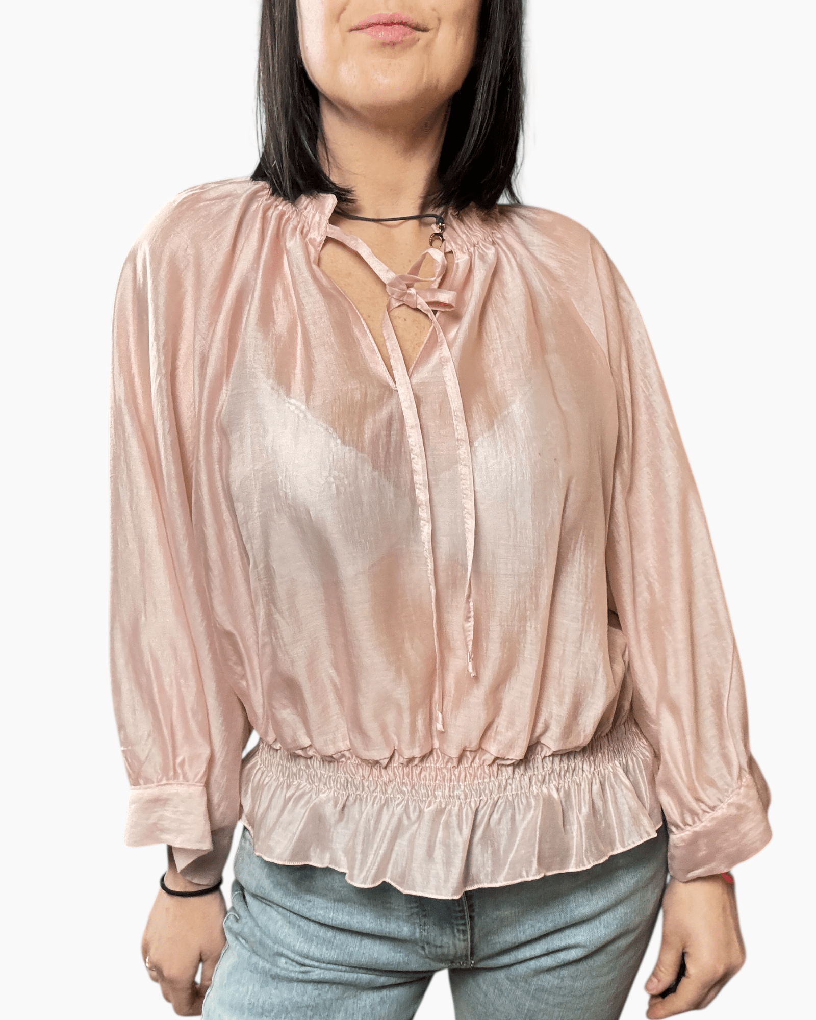 CAMICIA ARRICCIATA TENSIONE IN - XE BLU ABBIGLIAMENTO