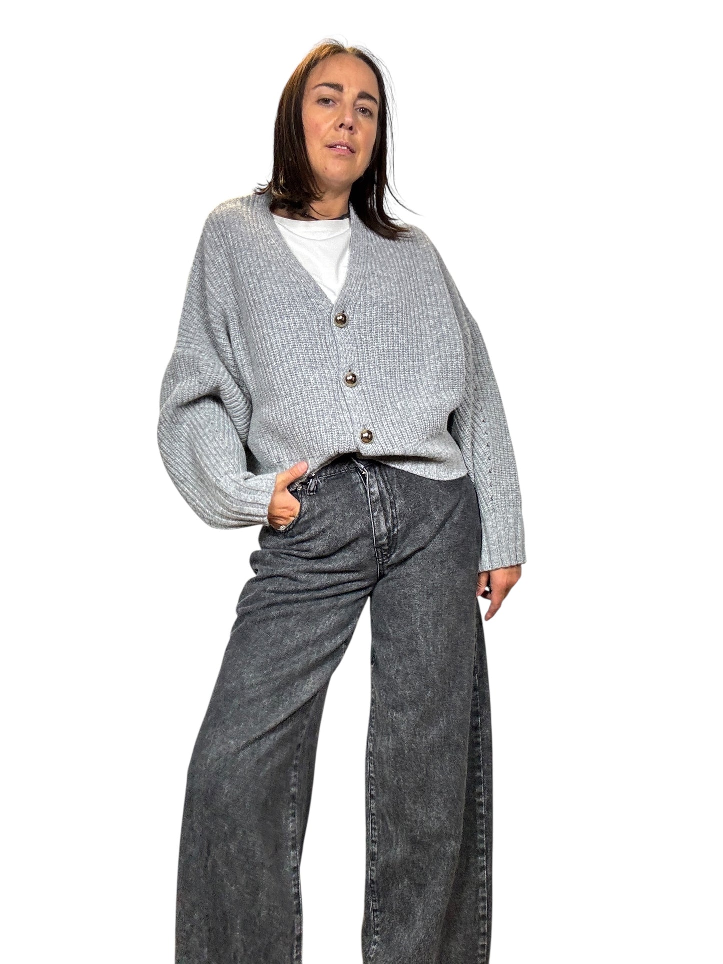 CARDIGAN MANICA A KIMONO VICOLO