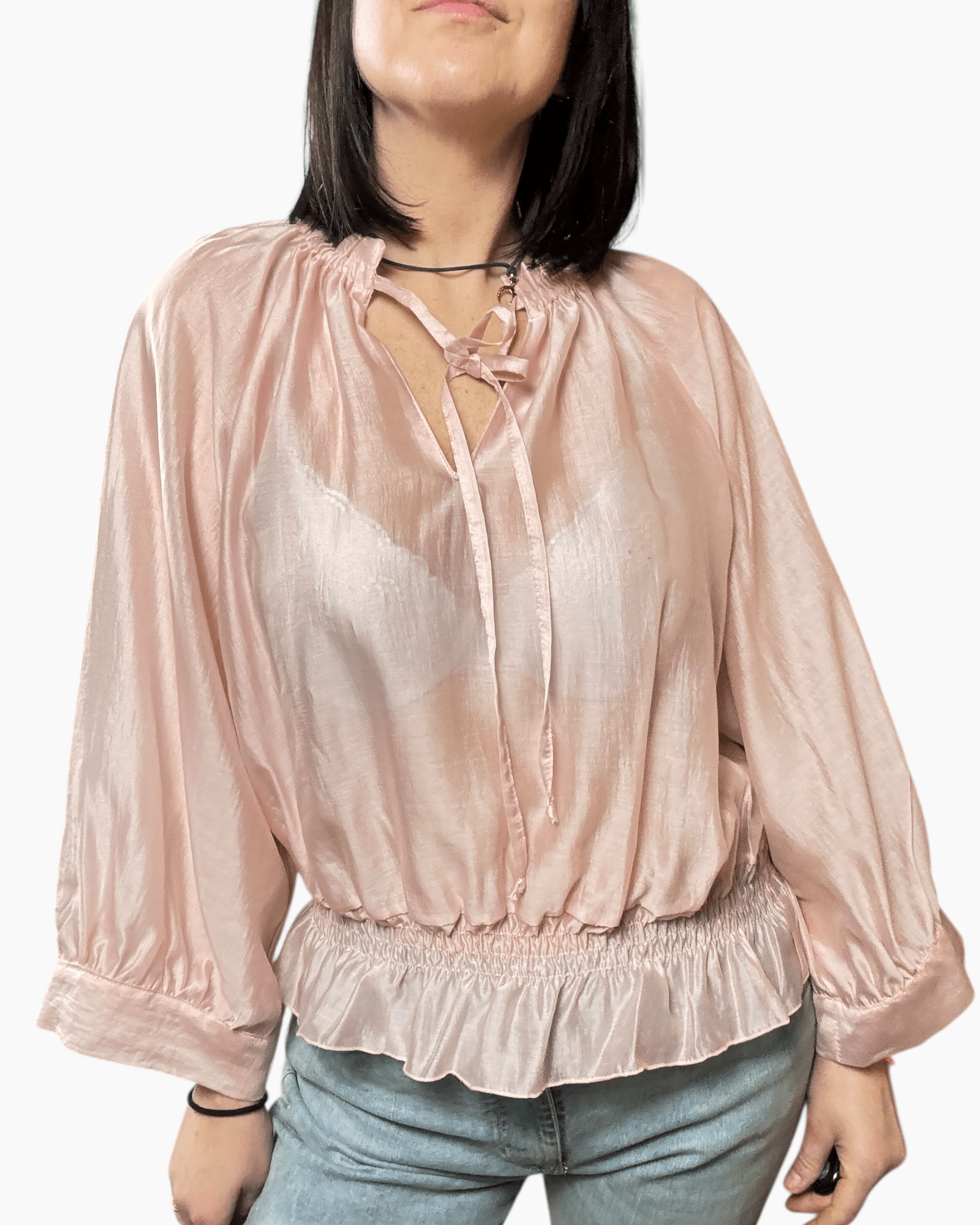 CAMICIA ARRICCIATA TENSIONE IN - XE BLU ABBIGLIAMENTO