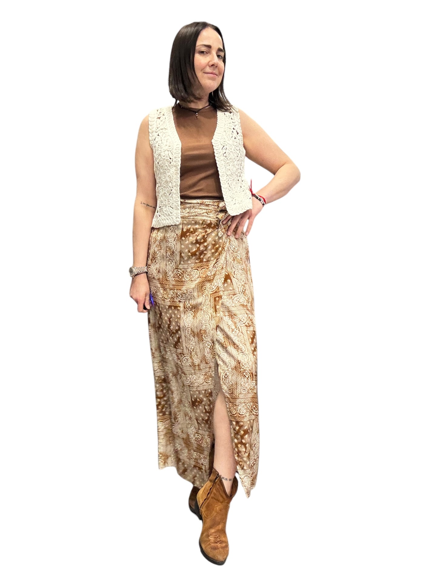 GILET CROCHET SUSY MIX