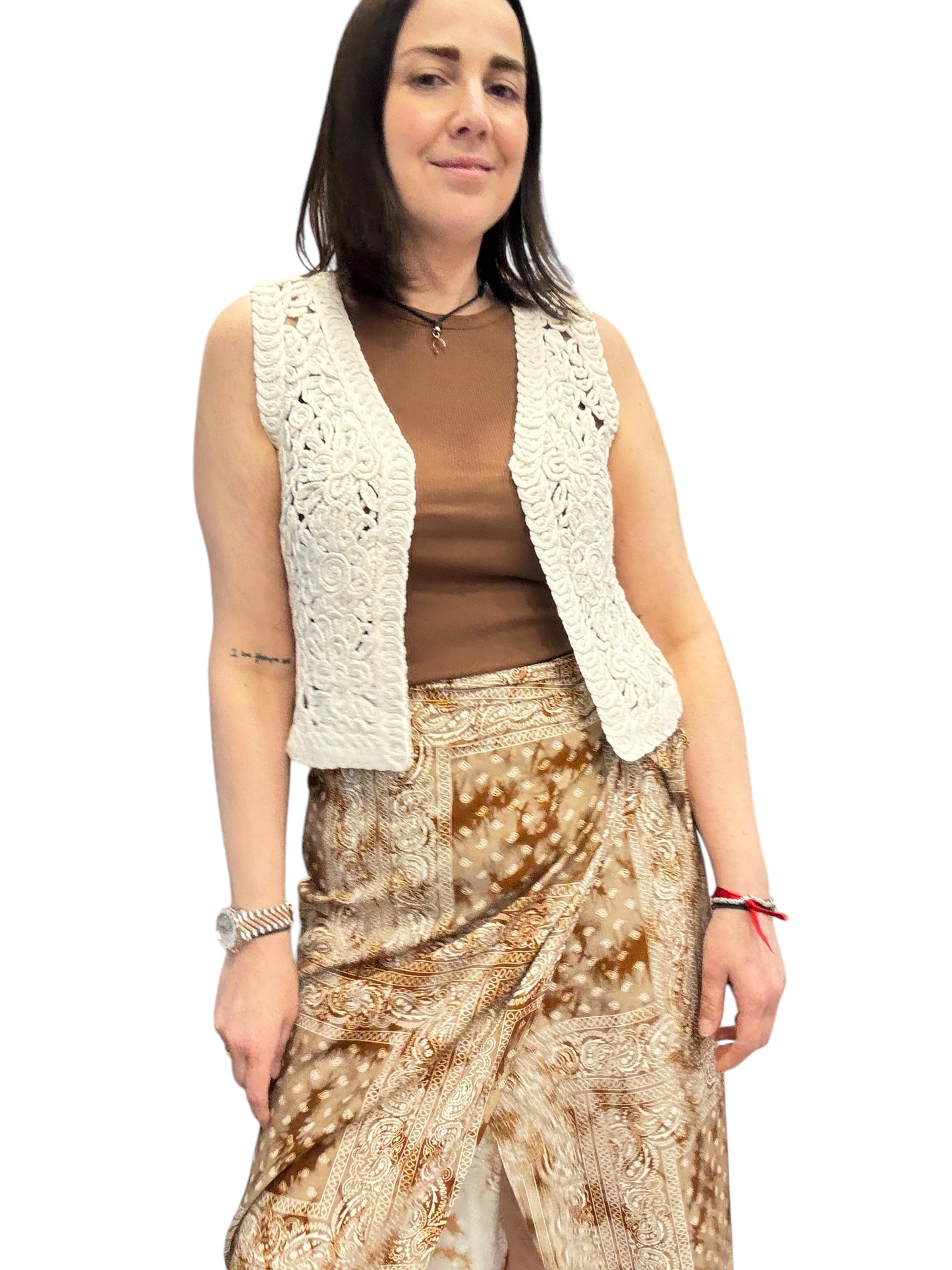 GILET CROCHET SUSY MIX