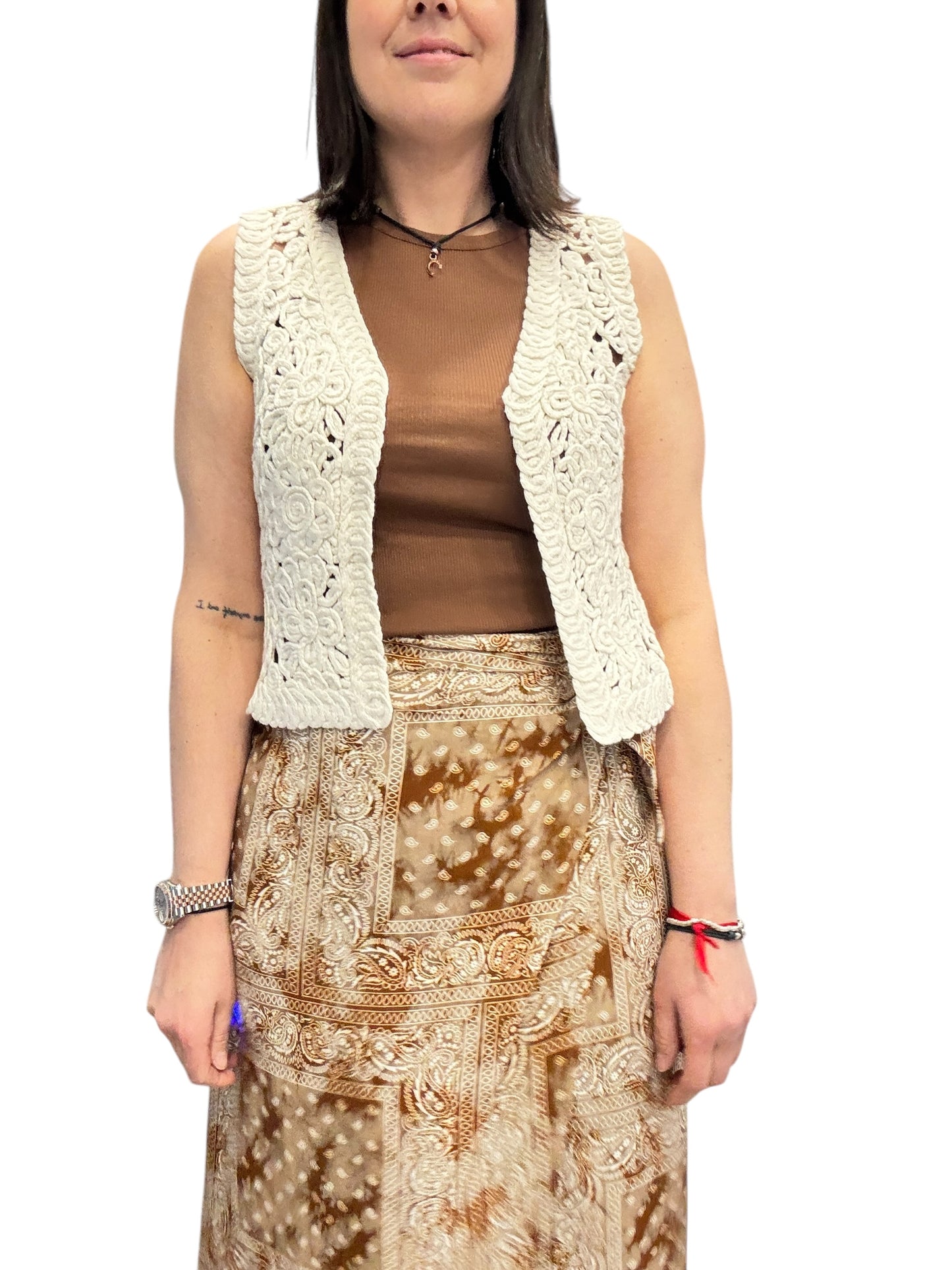 GILET CROCHET SUSY MIX