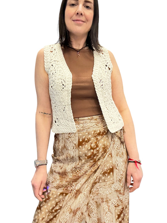 GILET CROCHET SUSY MIX