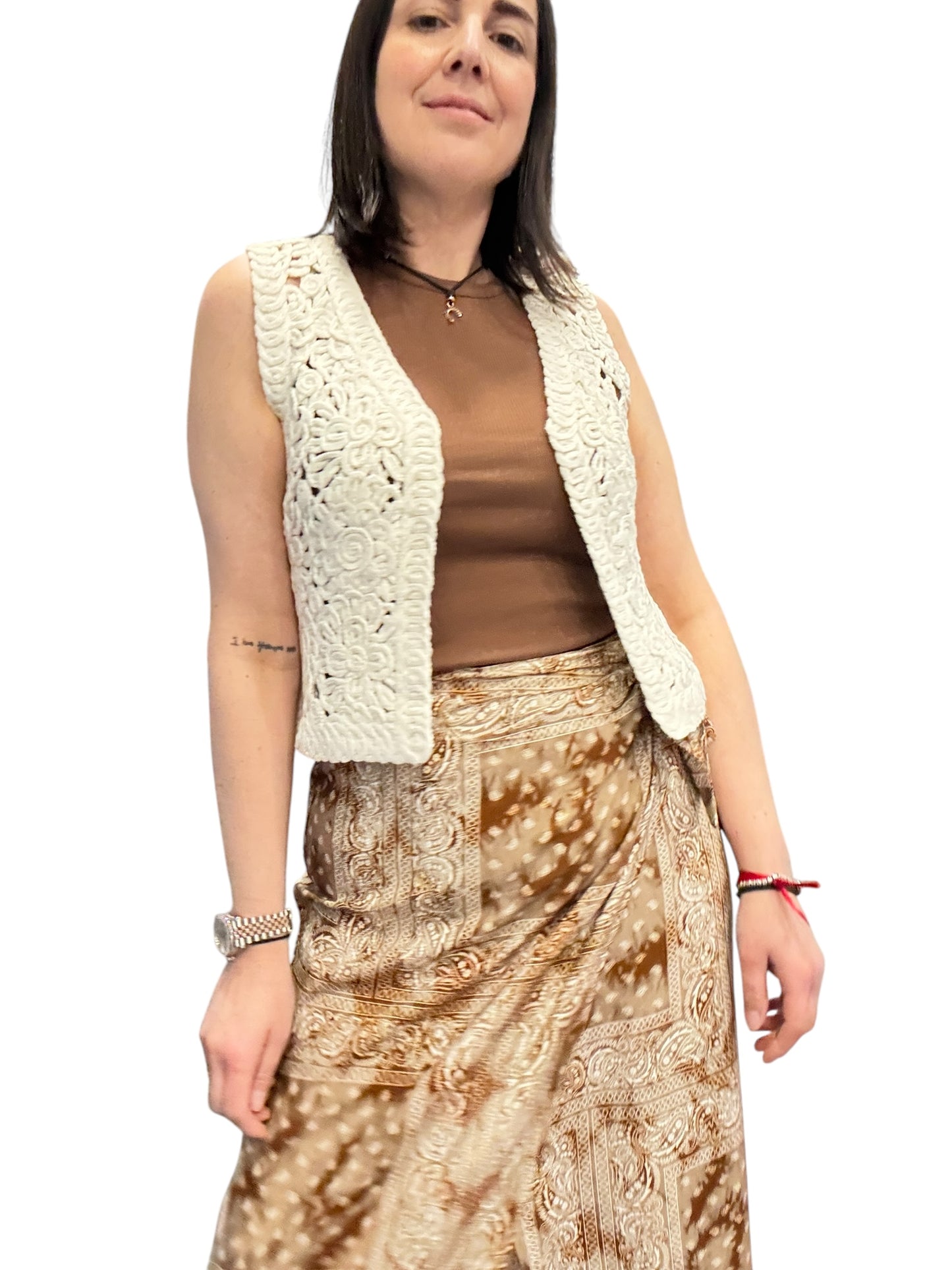 GILET CROCHET SUSY MIX