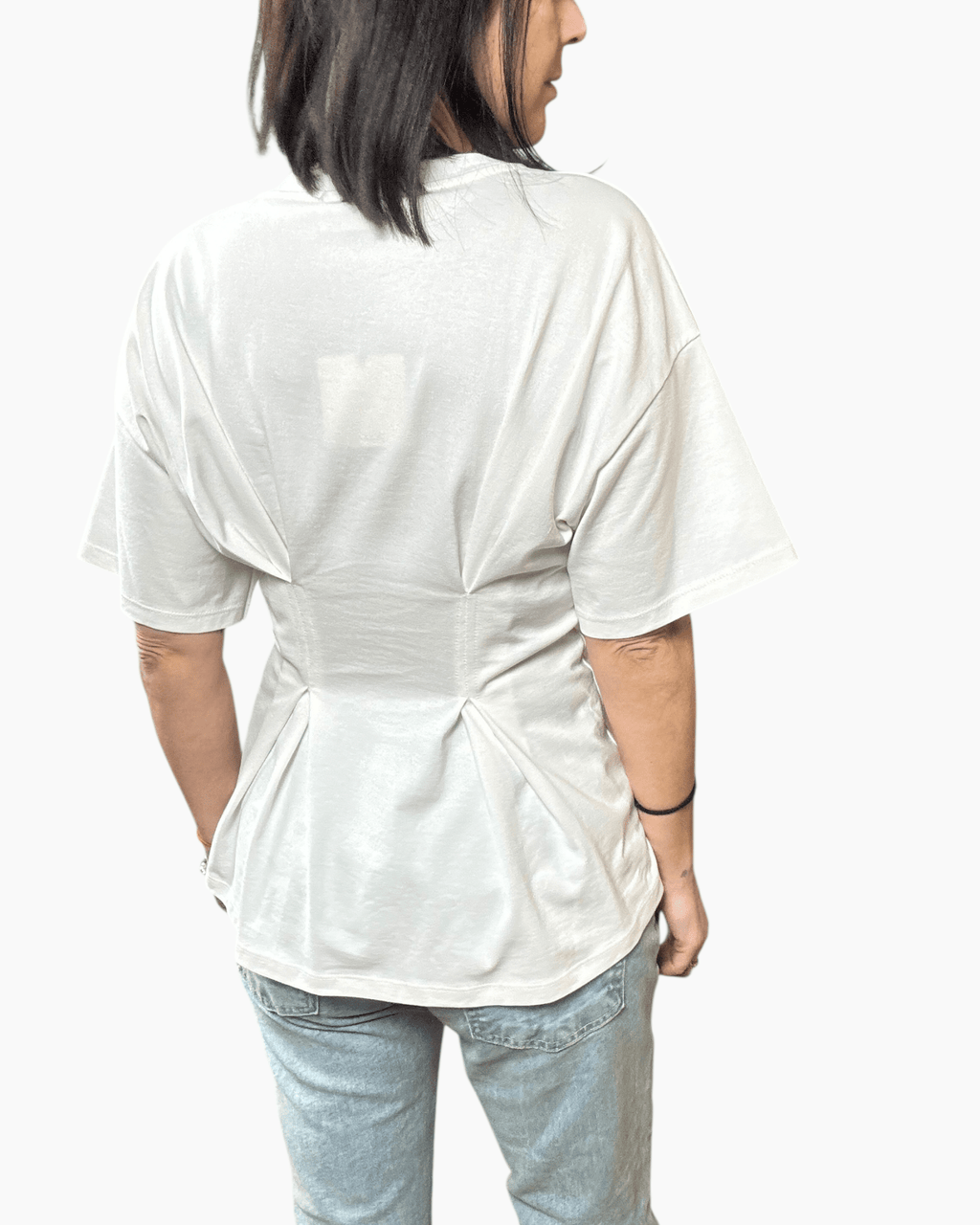 MAGLIETTA CON PINCES VICOLO - XE BLU ABBIGLIAMENTO