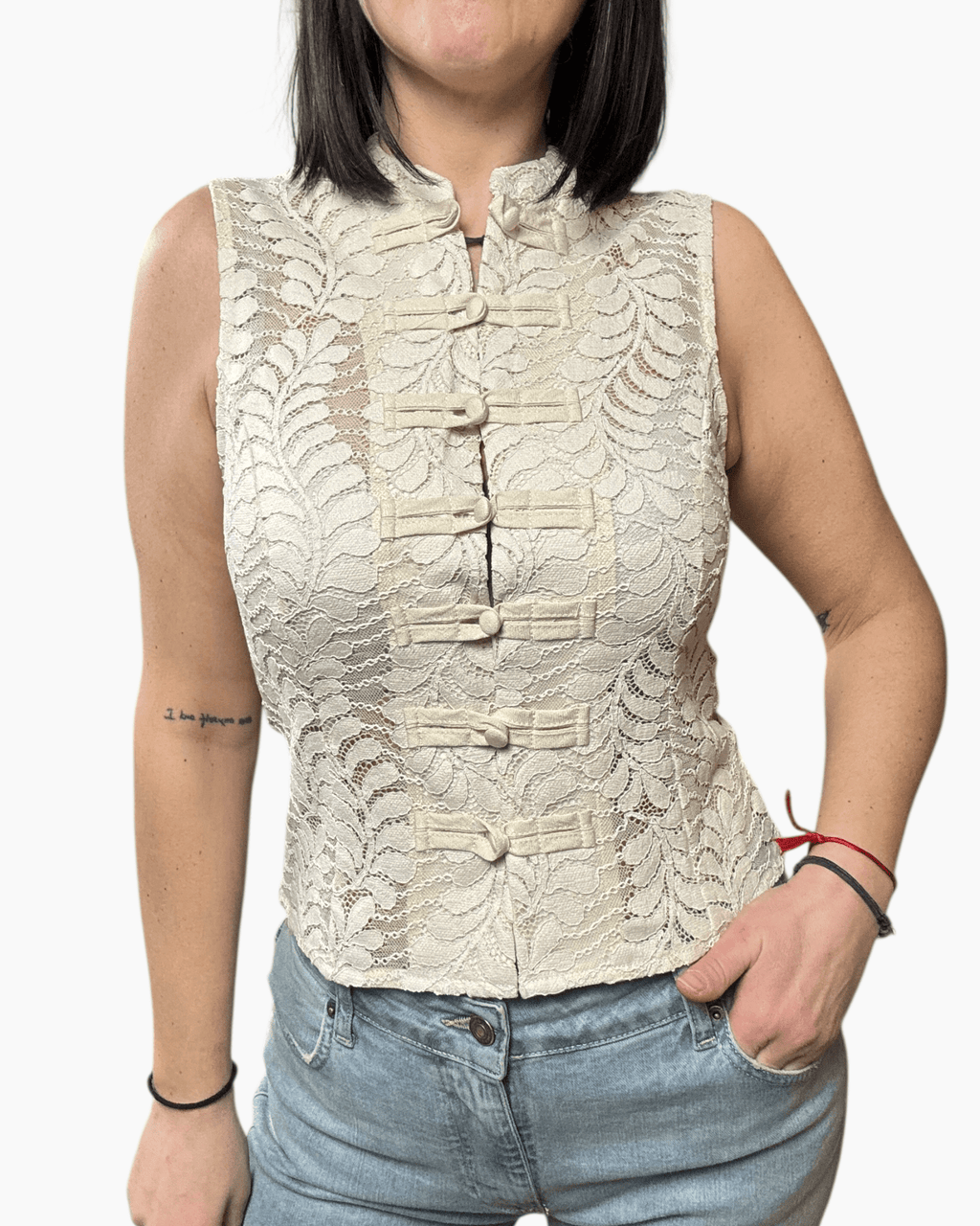 CAMICIA SMANICATA CON ALAMARI DIXIE - XE BLU ABBIGLIAMENTO