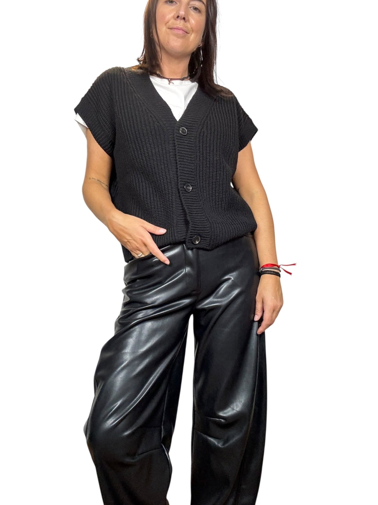 GILET CON BOTTONI VICOLO - XE BLU ABBIGLIAMENTO