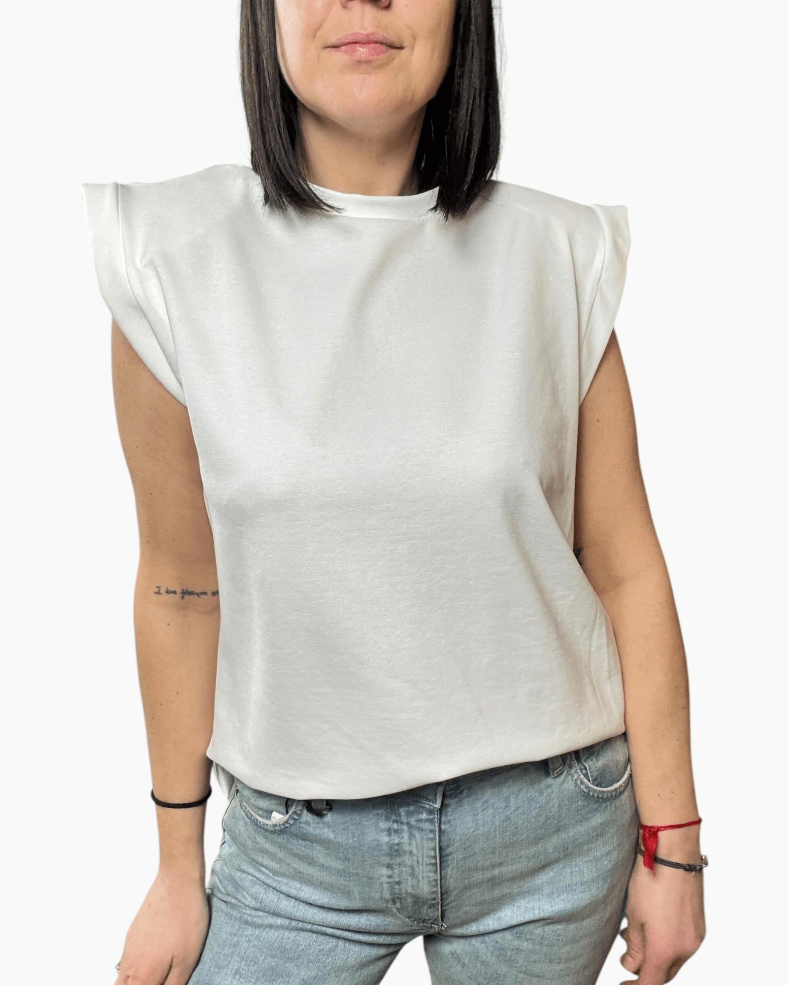 MAGLIETTA SMANICATA SUSY MIX - XE BLU ABBIGLIAMENTO