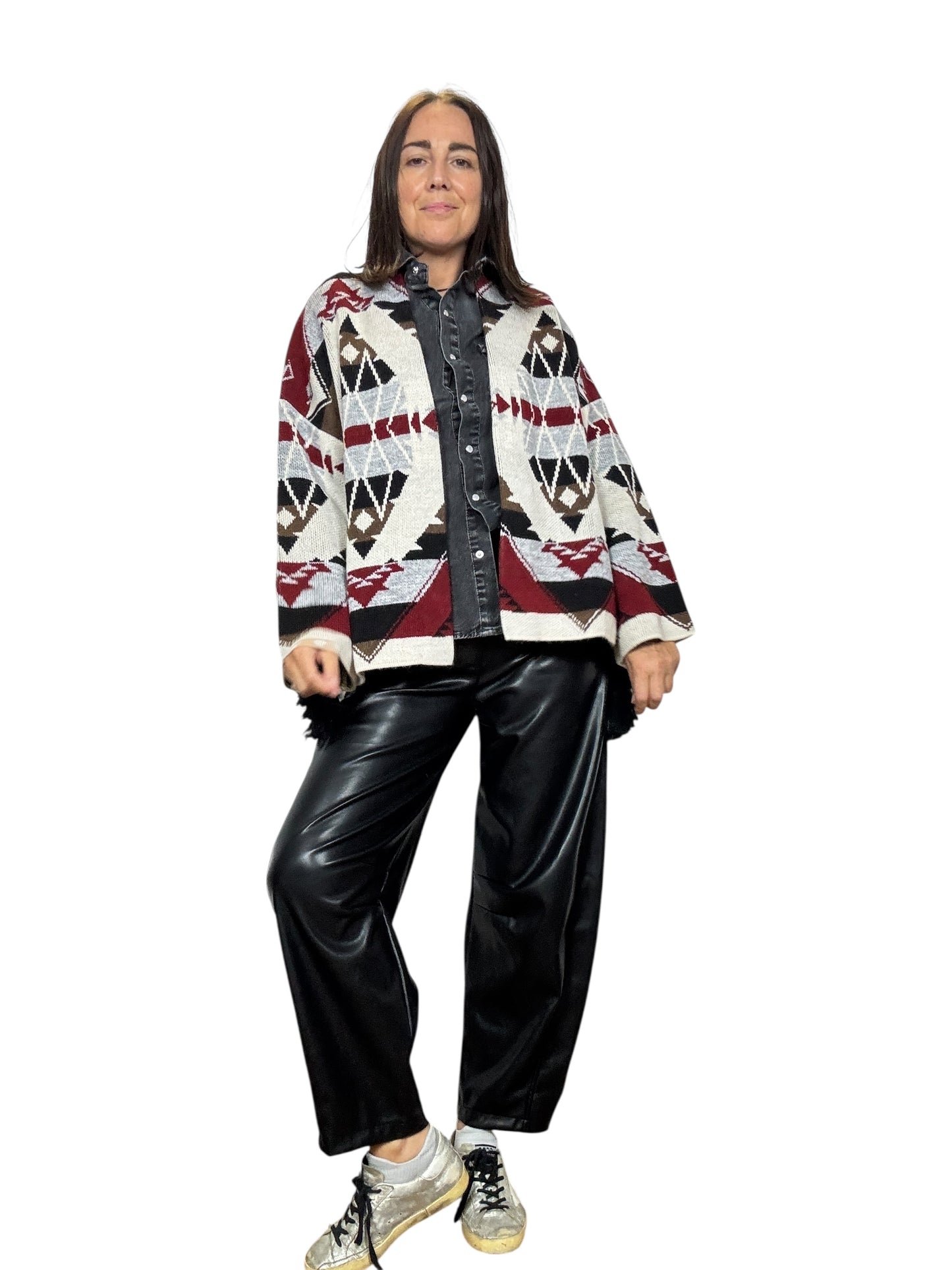 CARDIGAN ALANUI CON FRANGE VICOLO