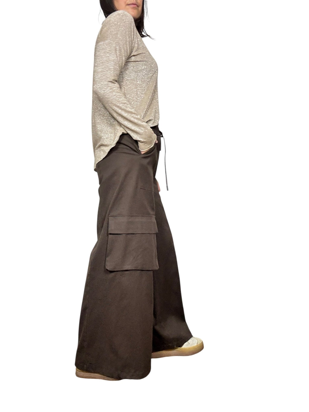 PANTALONE CARGO HAVEONE - XE BLU ABBIGLIAMENTO