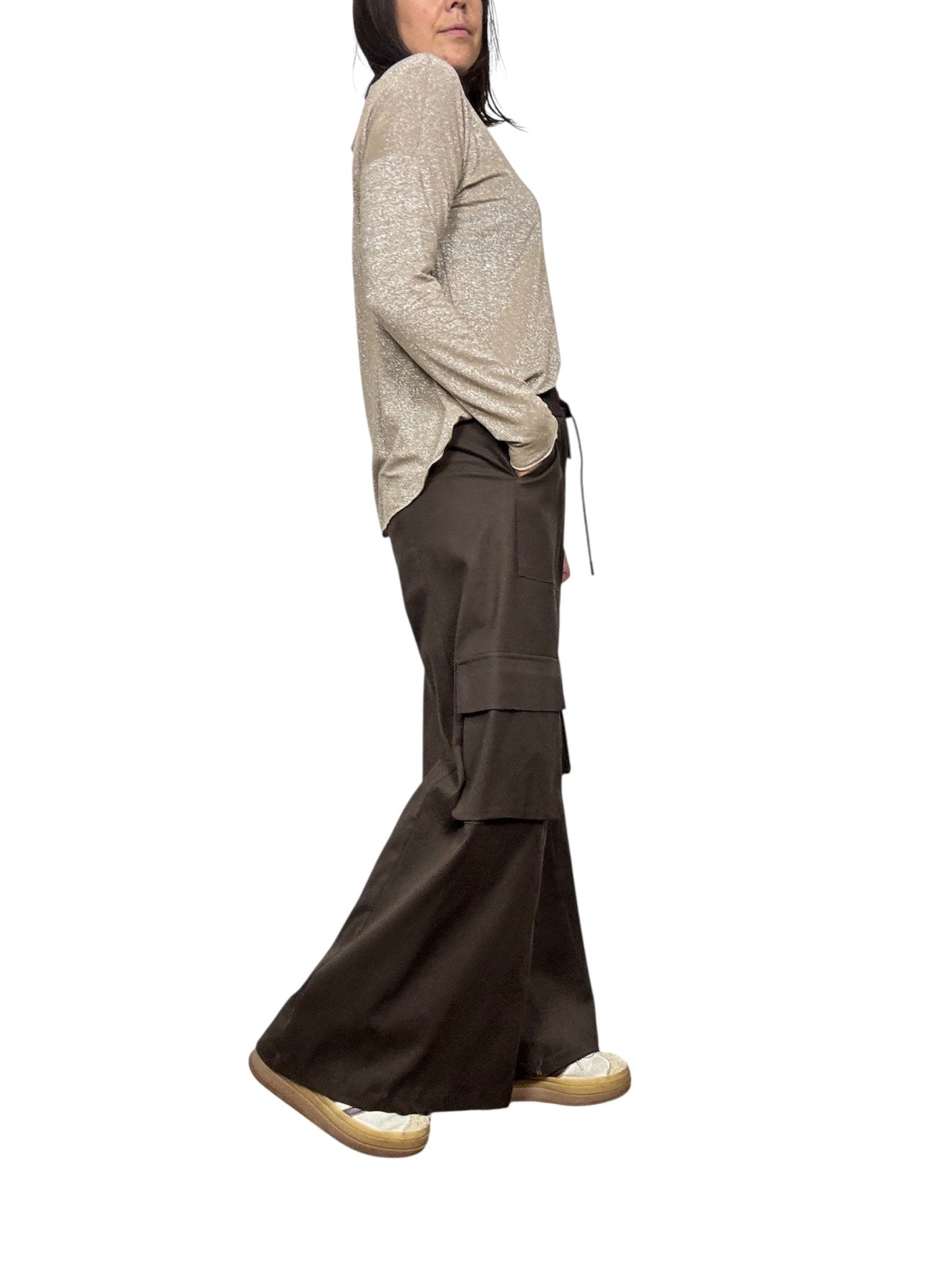 PANTALONE CARGO HAVEONE - XE BLU ABBIGLIAMENTO