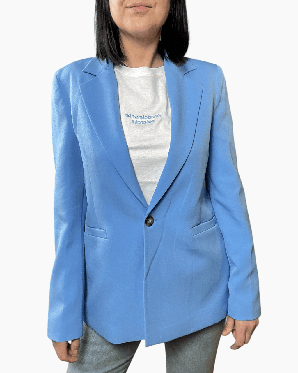 GIACCA MONOPETTO SUSY MIX - XE BLU ABBIGLIAMENTO