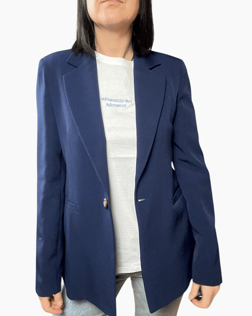 GIACCA MONOPETTO SUSY MIX - XE BLU ABBIGLIAMENTO
