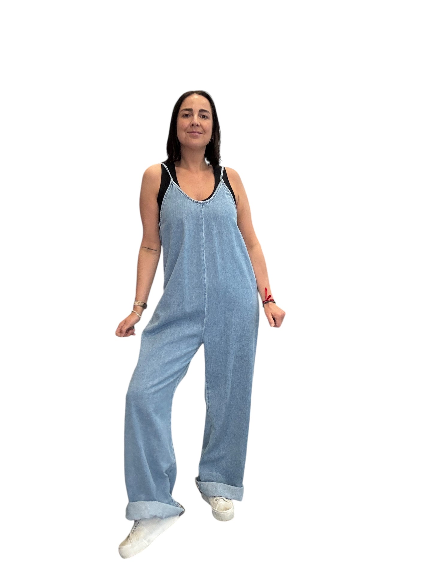 TUTA IN JEANS A PALAZZO VICOLO