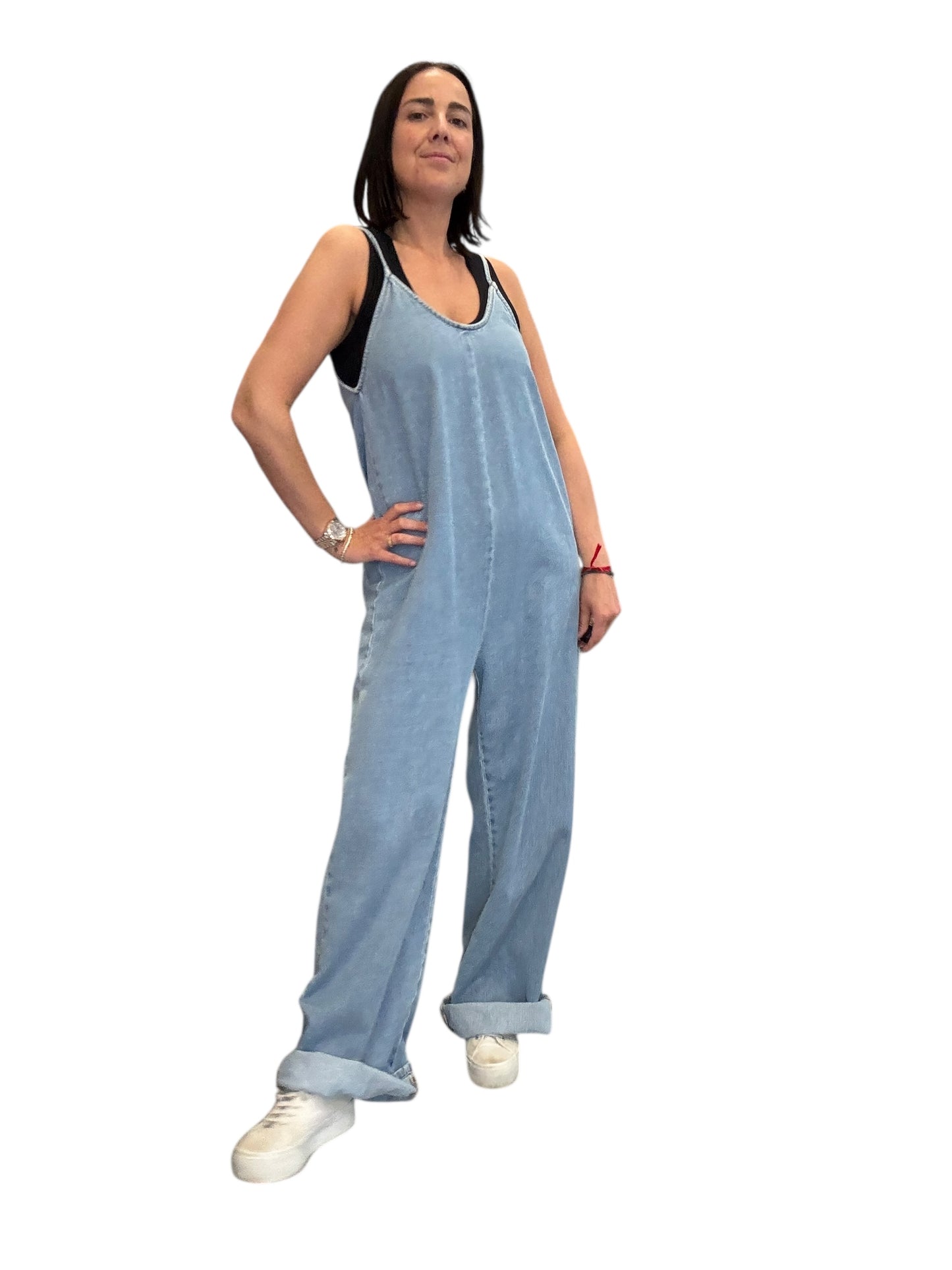 TUTA IN JEANS A PALAZZO VICOLO