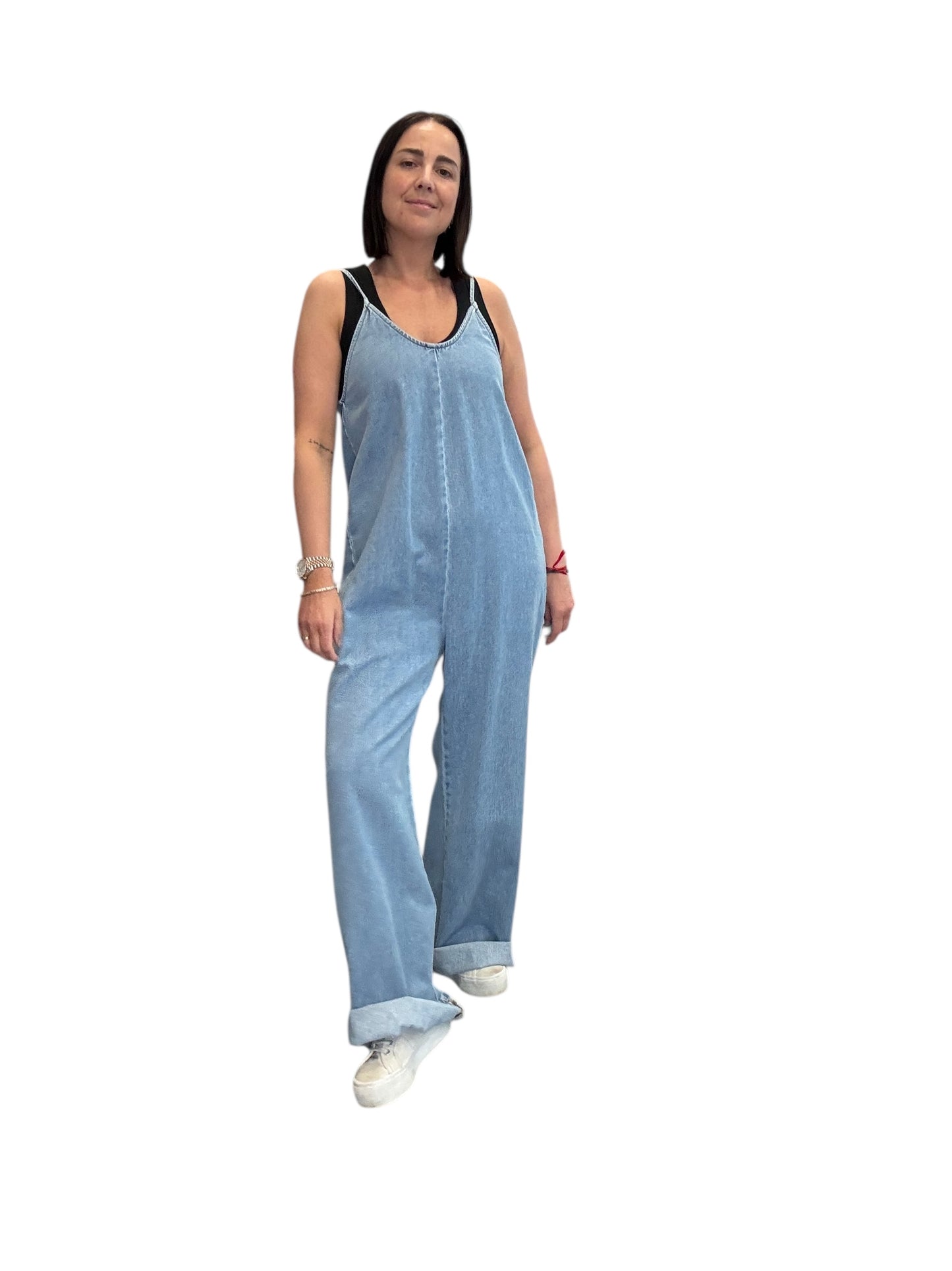 TUTA IN JEANS A PALAZZO VICOLO