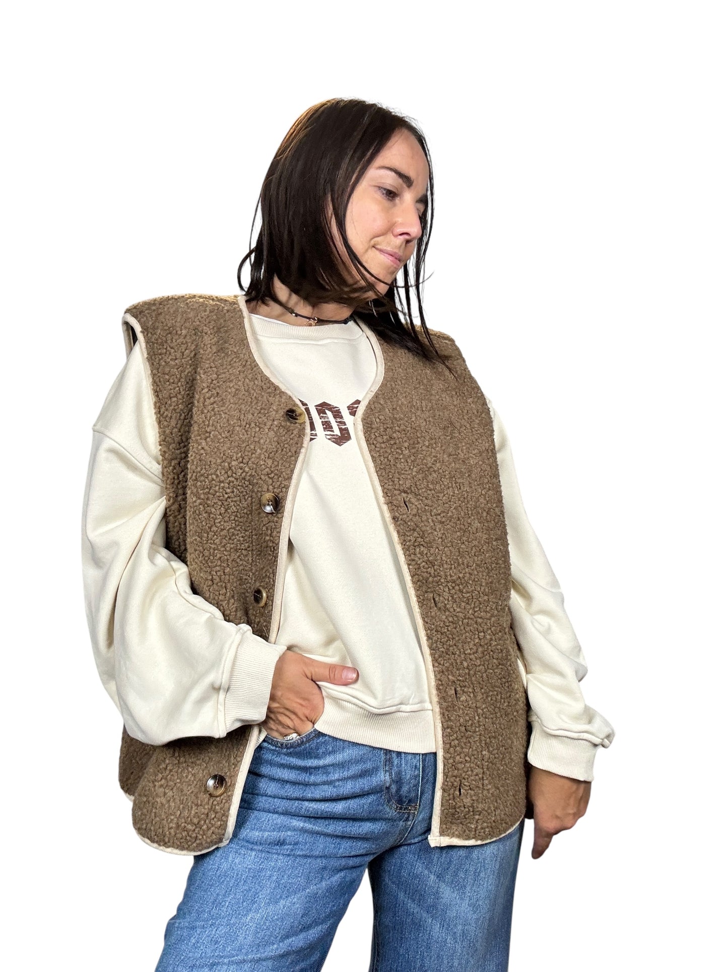 GILET TEDDY VICOLO
