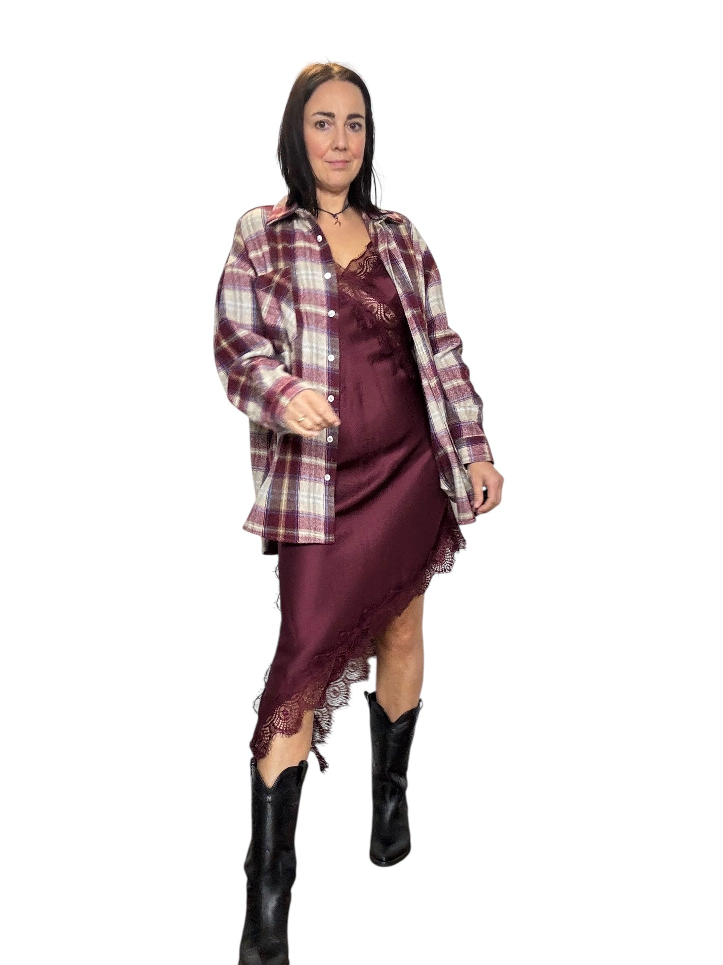CAMICIA CHECK LISCIA VICOLO