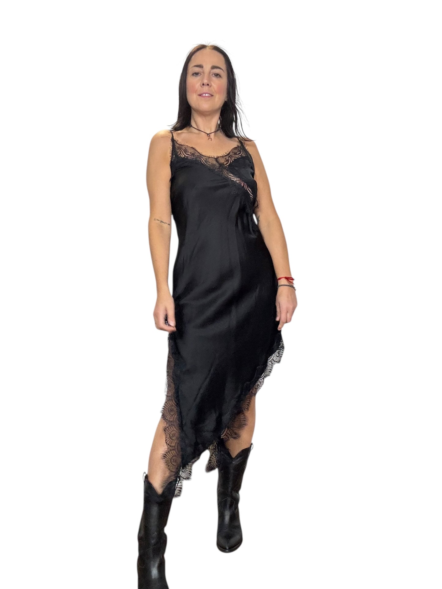 ABITO LINGERIE ASIMMETRICO LUNGO SUSY MIX