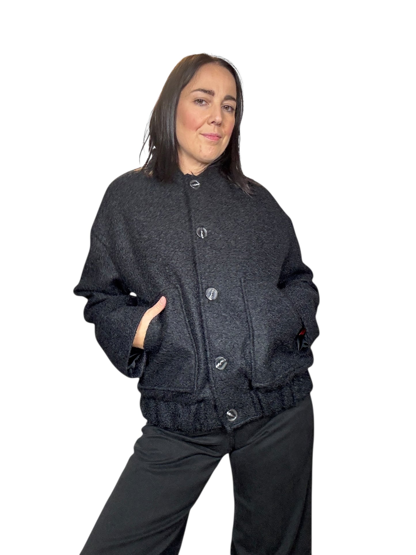 BOMBER IN LANA COTTA VICOLO