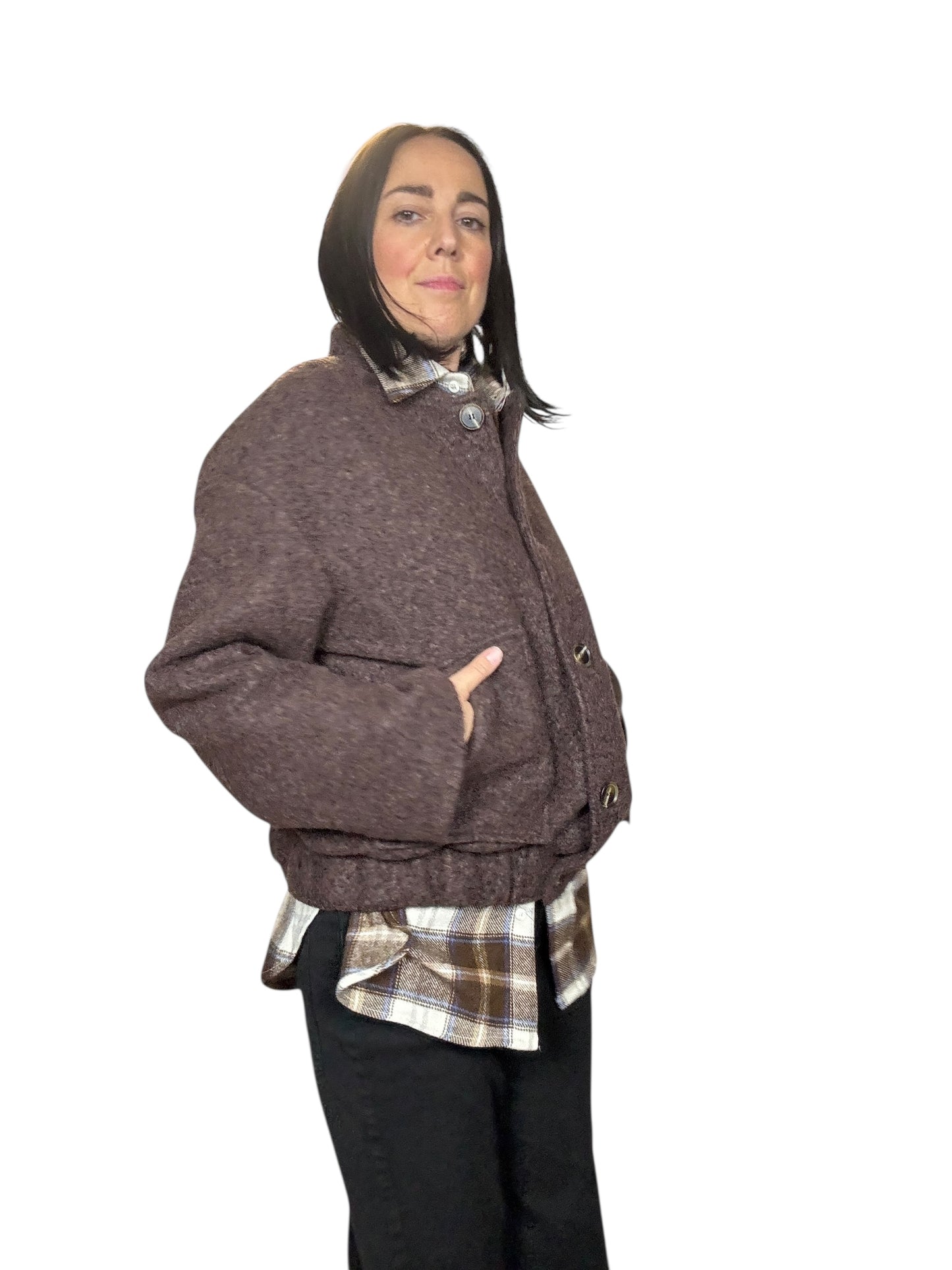 BOMBER IN LANA COTTA VICOLO