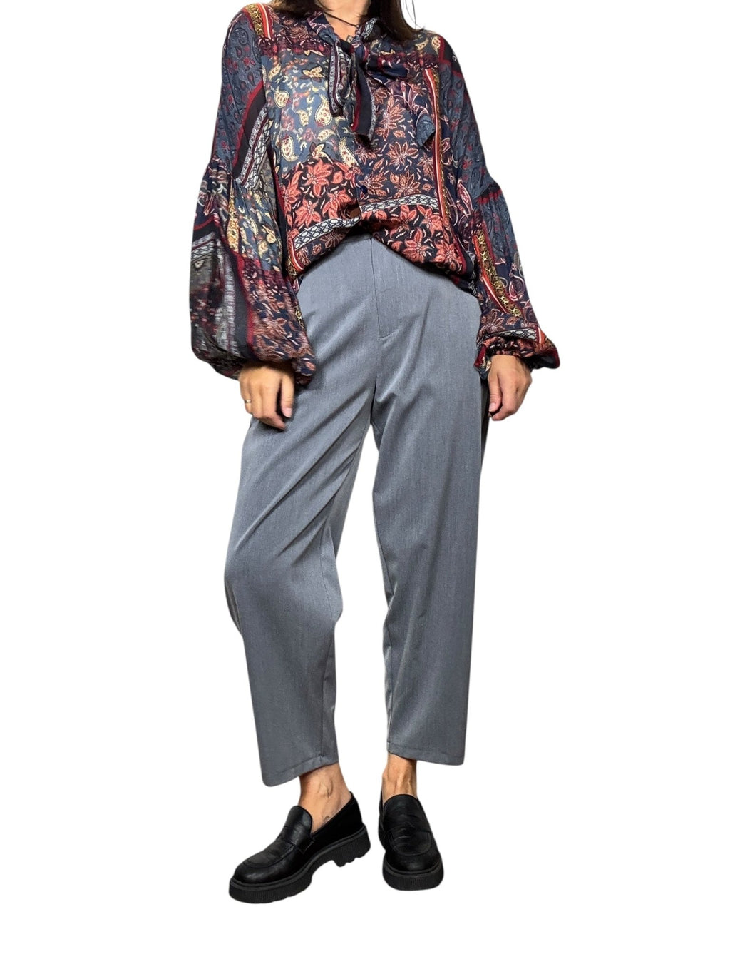 PANTALONE A OVETTO VICOLO - XE BLU ABBIGLIAMENTO