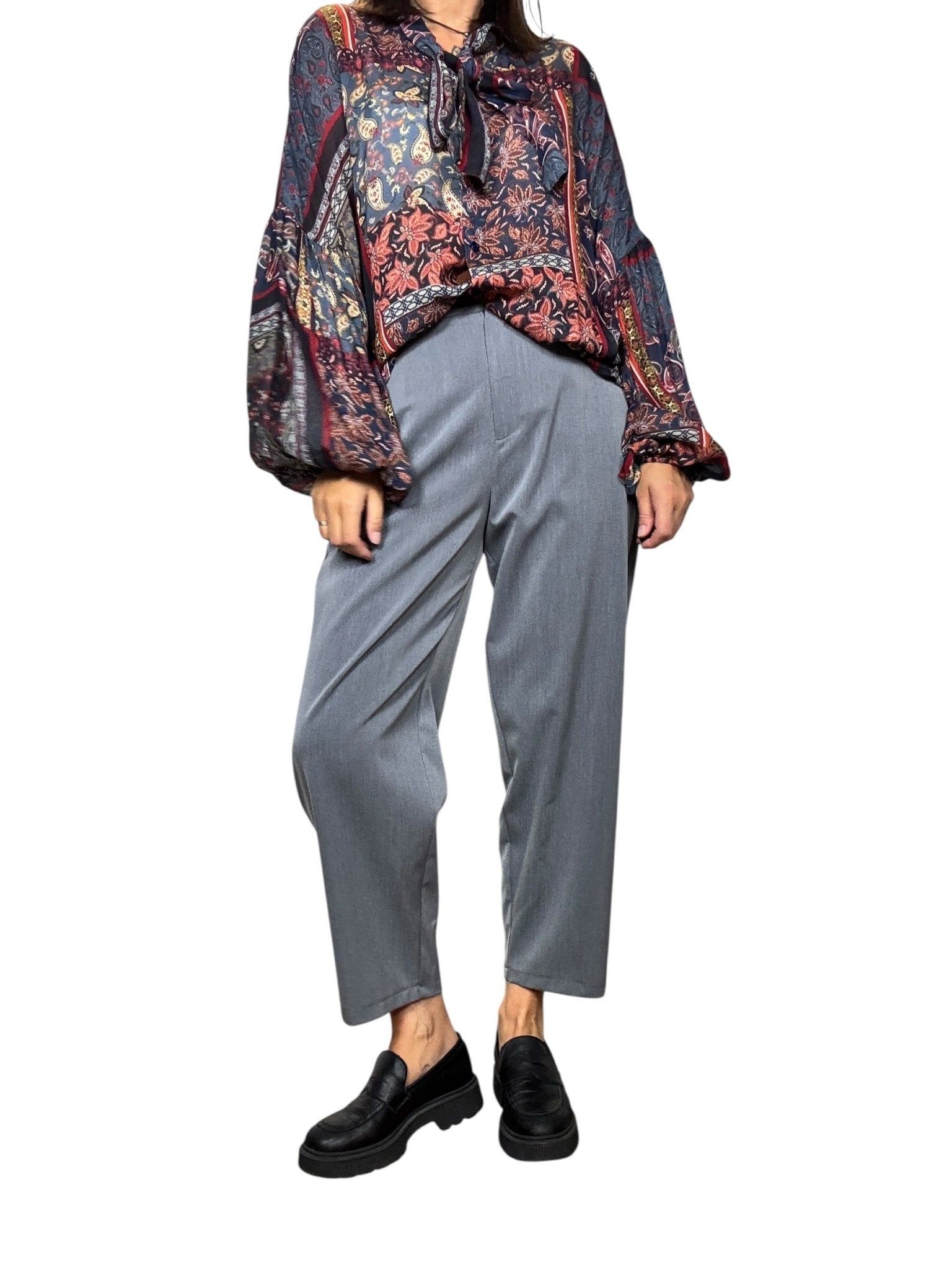 PANTALONE A OVETTO VICOLO - XE BLU ABBIGLIAMENTO