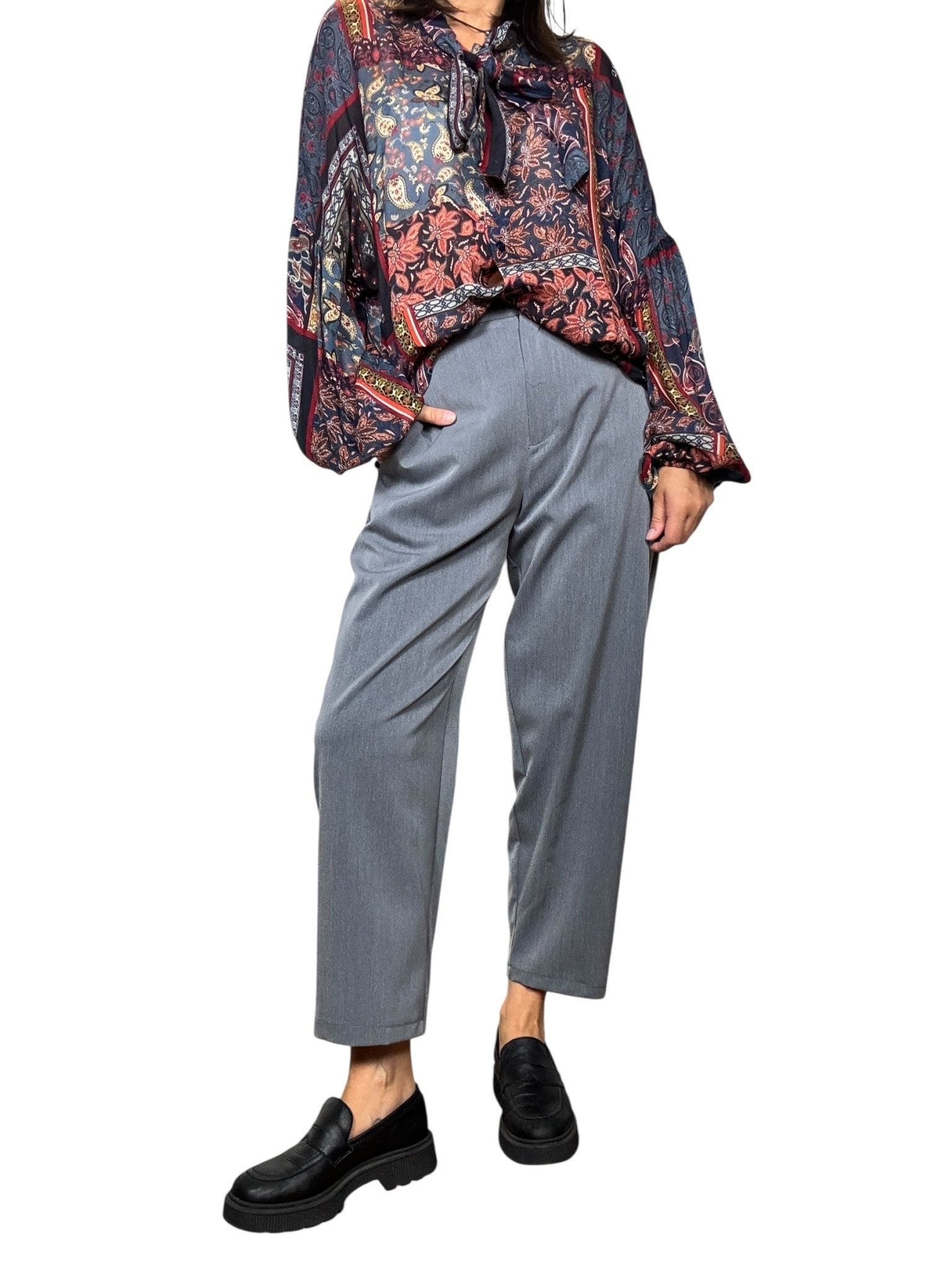 PANTALONE A OVETTO VICOLO - XE BLU ABBIGLIAMENTO