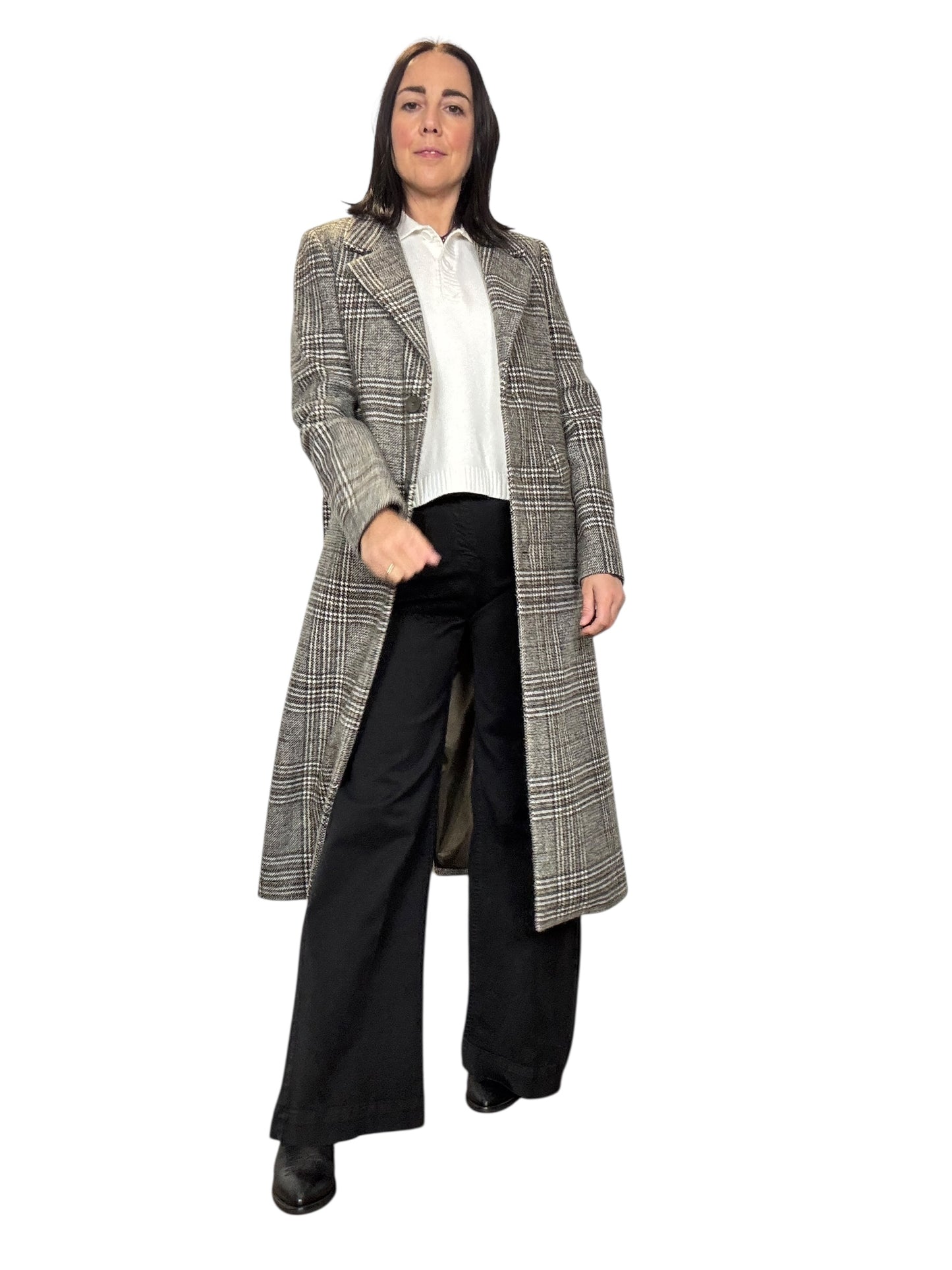 CAPPOTTO CHECK FANGO SUSY MIX