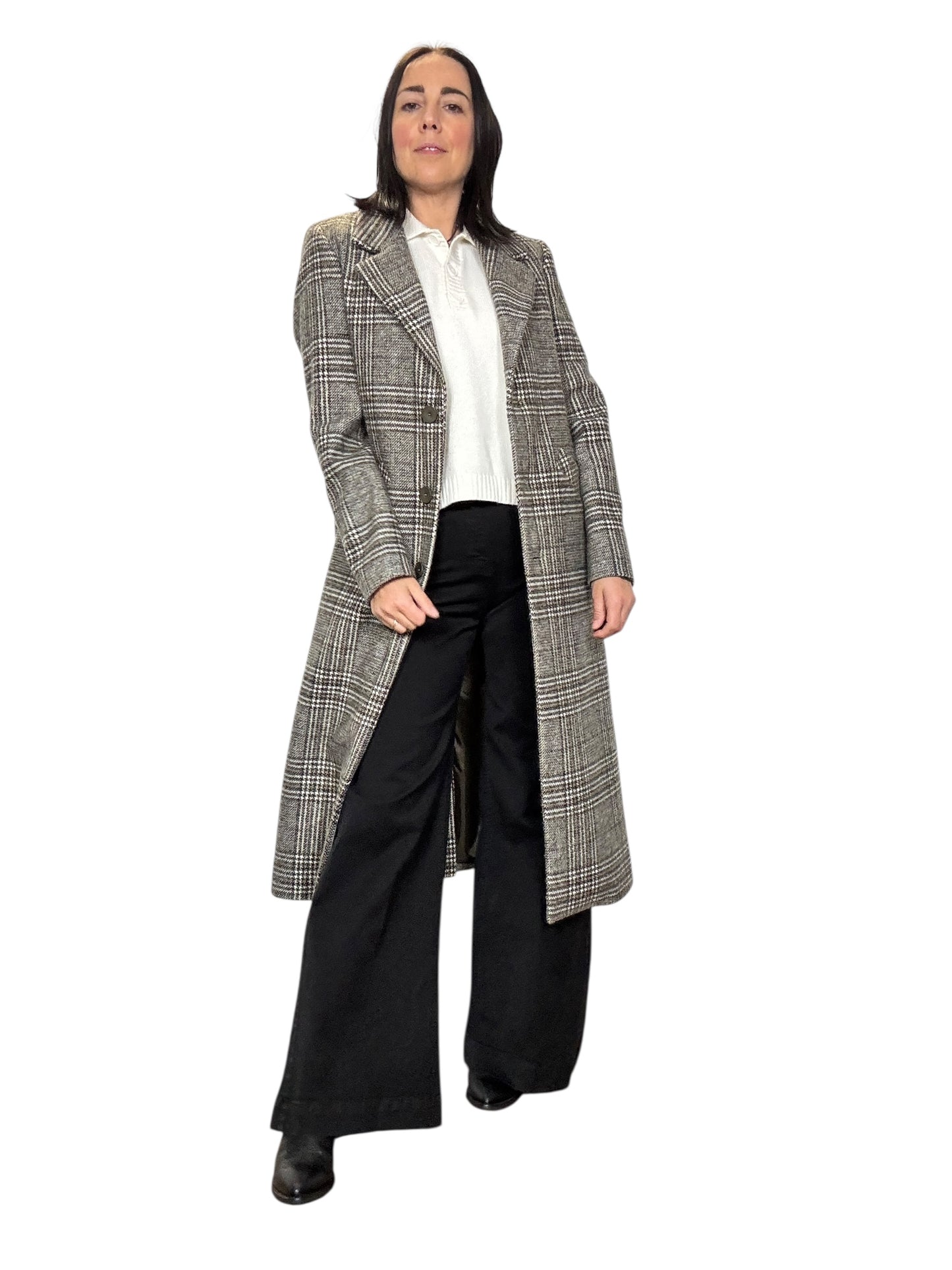 CAPPOTTO CHECK FANGO SUSY MIX