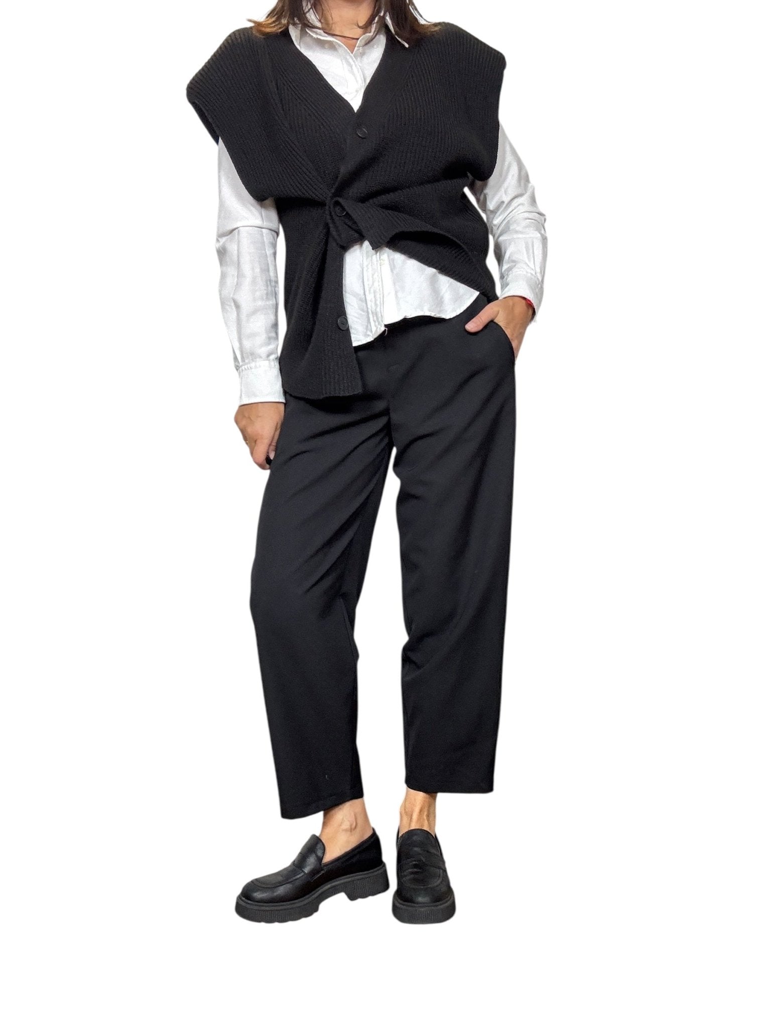 PANTALONE A OVETTO VICOLO - XE BLU ABBIGLIAMENTO