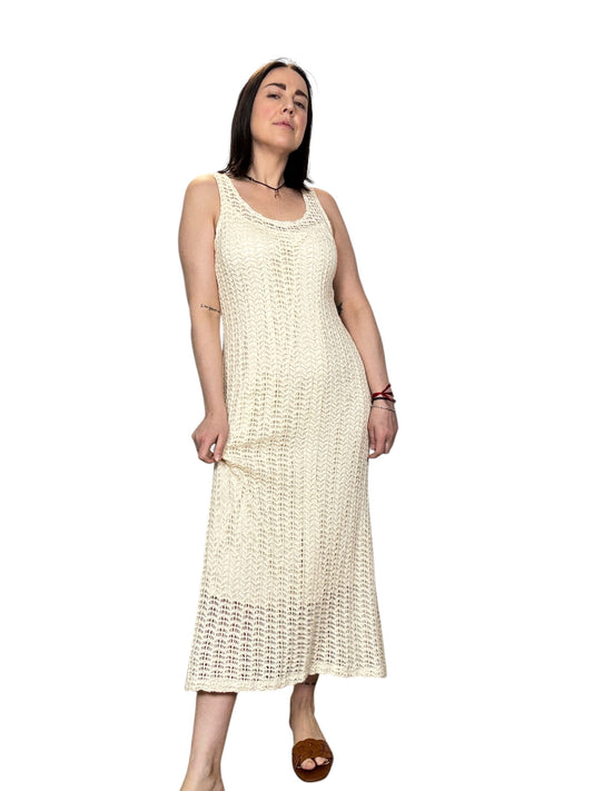 ABITO SMANICATO IN CROCHET SUSY MIX