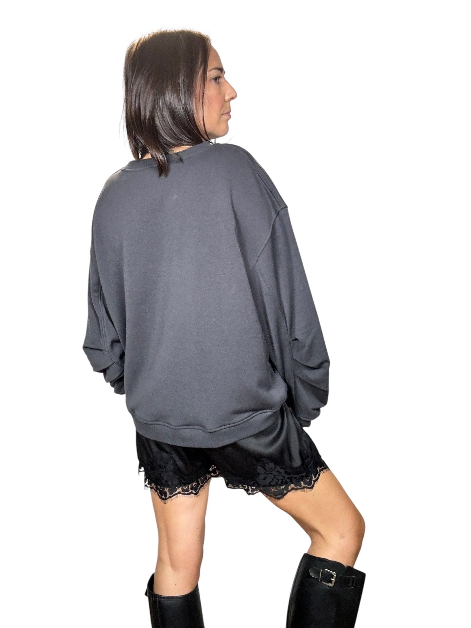 FELPA ROCK SOUL VICOLO - XE BLU ABBIGLIAMENTO