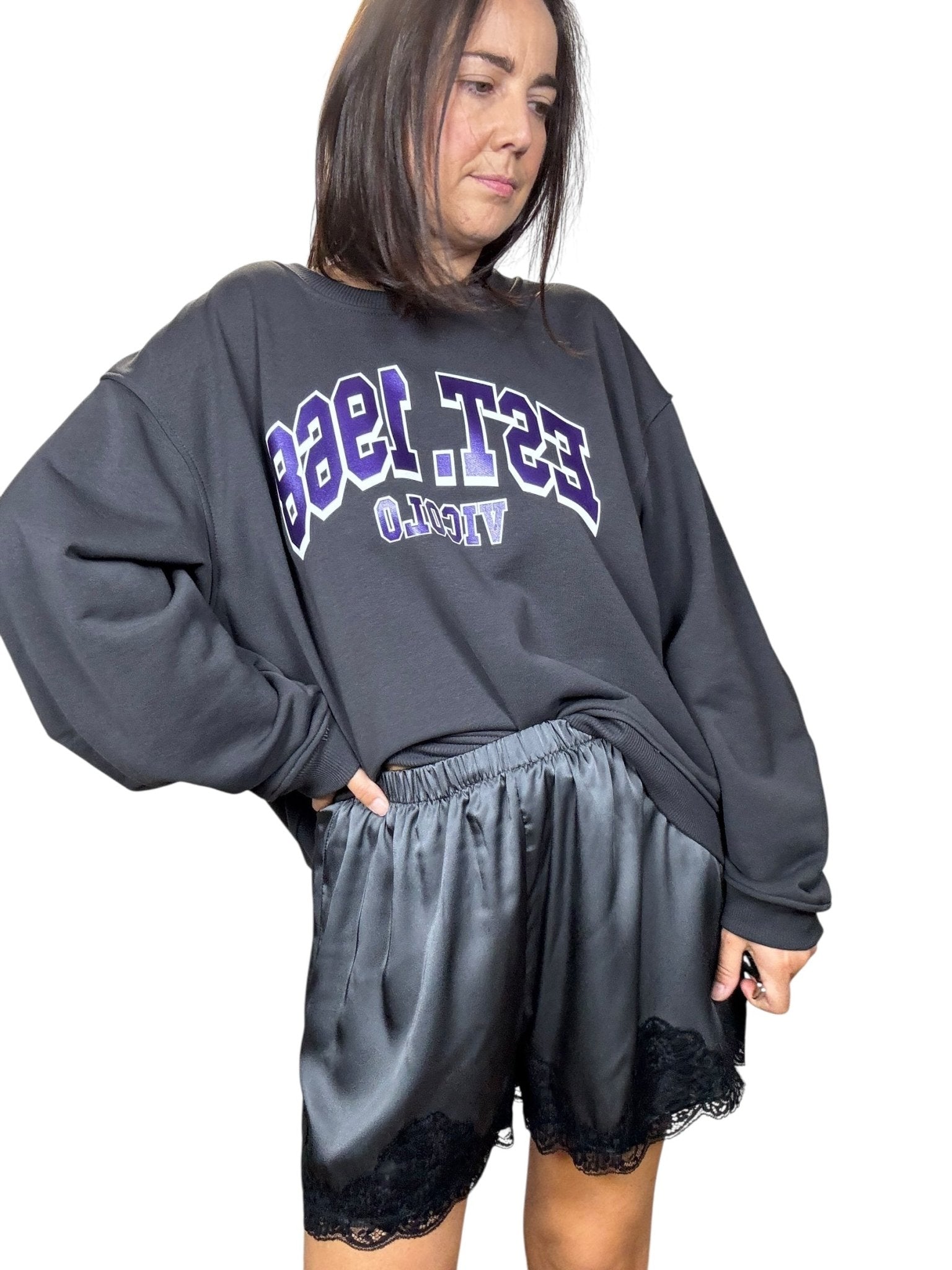 FELPA EST 1968 VICOLO - XE BLU ABBIGLIAMENTO