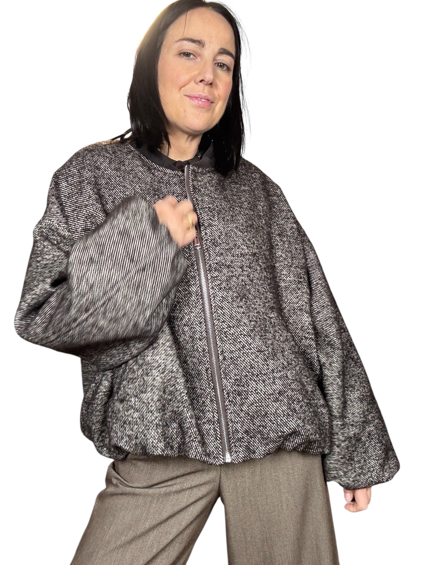 BOMBER SPINATO SUSY MIX