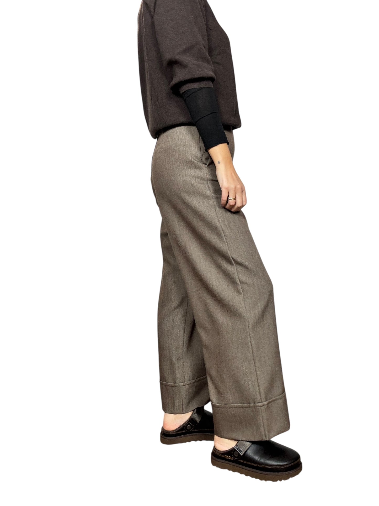 PANTALONE CON RISVOLTO DIXIE