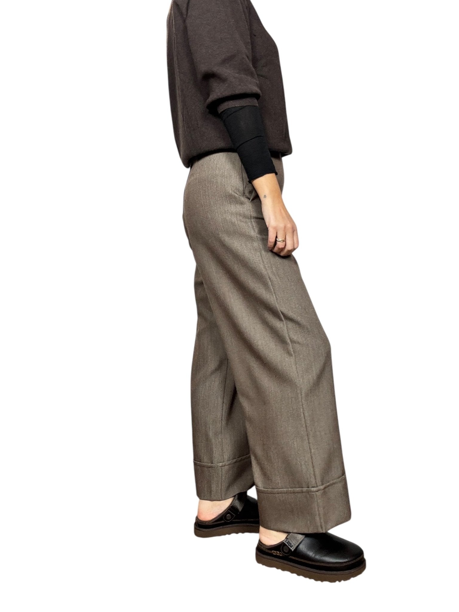 PANTALONE CON RISVOLTO DIXIE - XE BLU ABBIGLIAMENTO