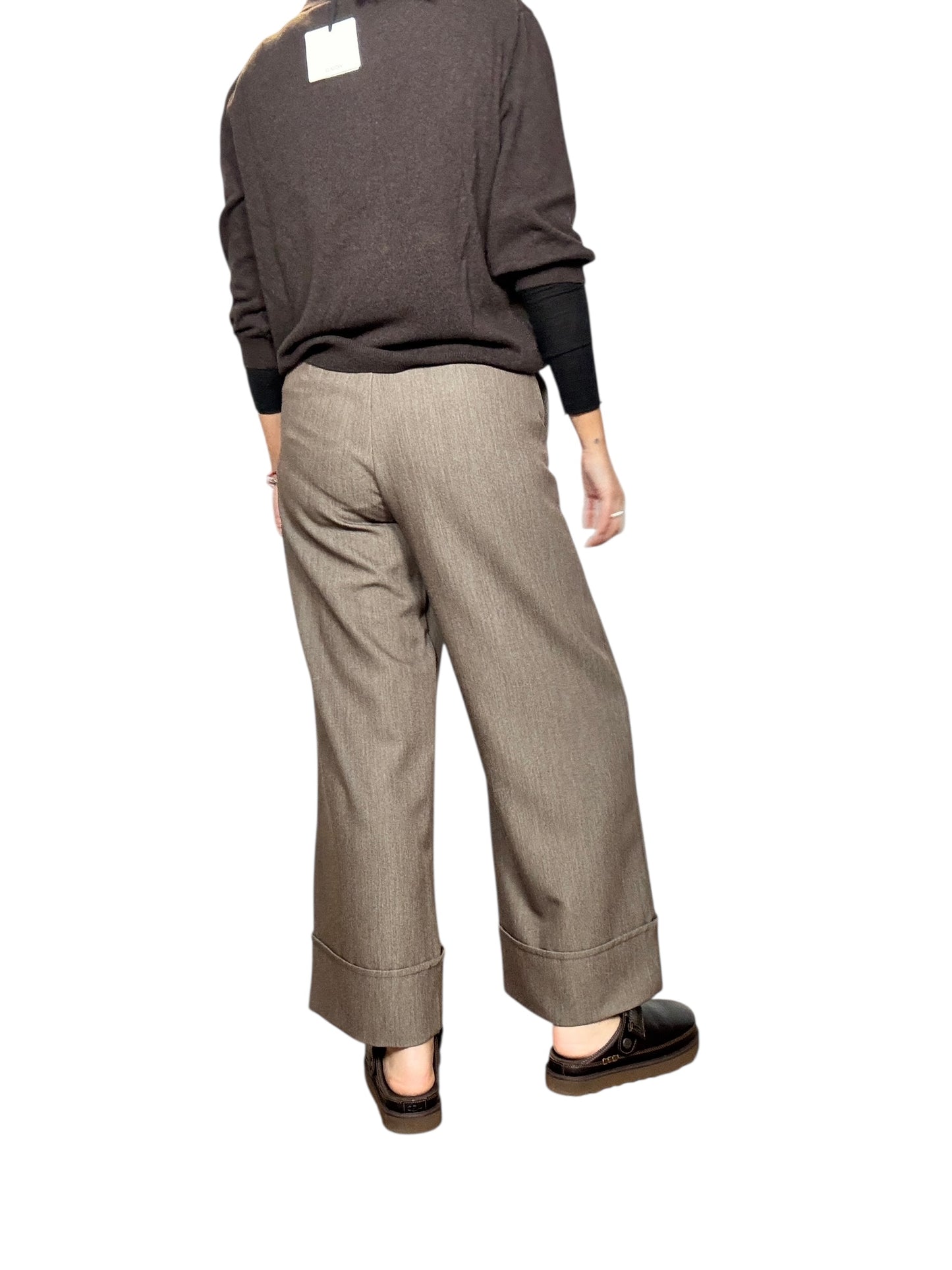 PANTALONE CON RISVOLTO DIXIE