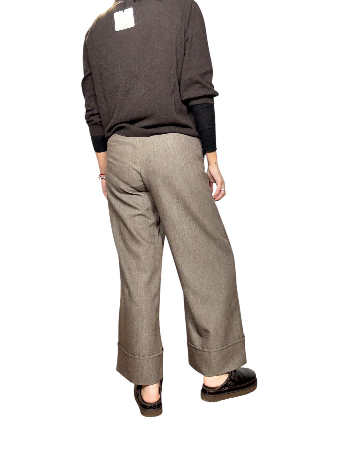 PANTALONE CON RISVOLTO DIXIE