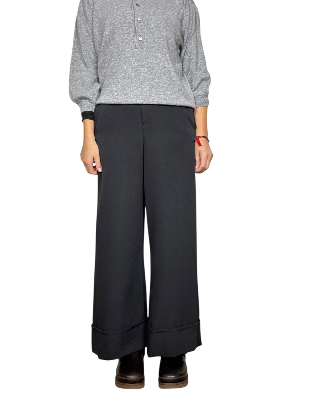 PANTALONE CON RISVOLTO DIXIE - XE BLU ABBIGLIAMENTO