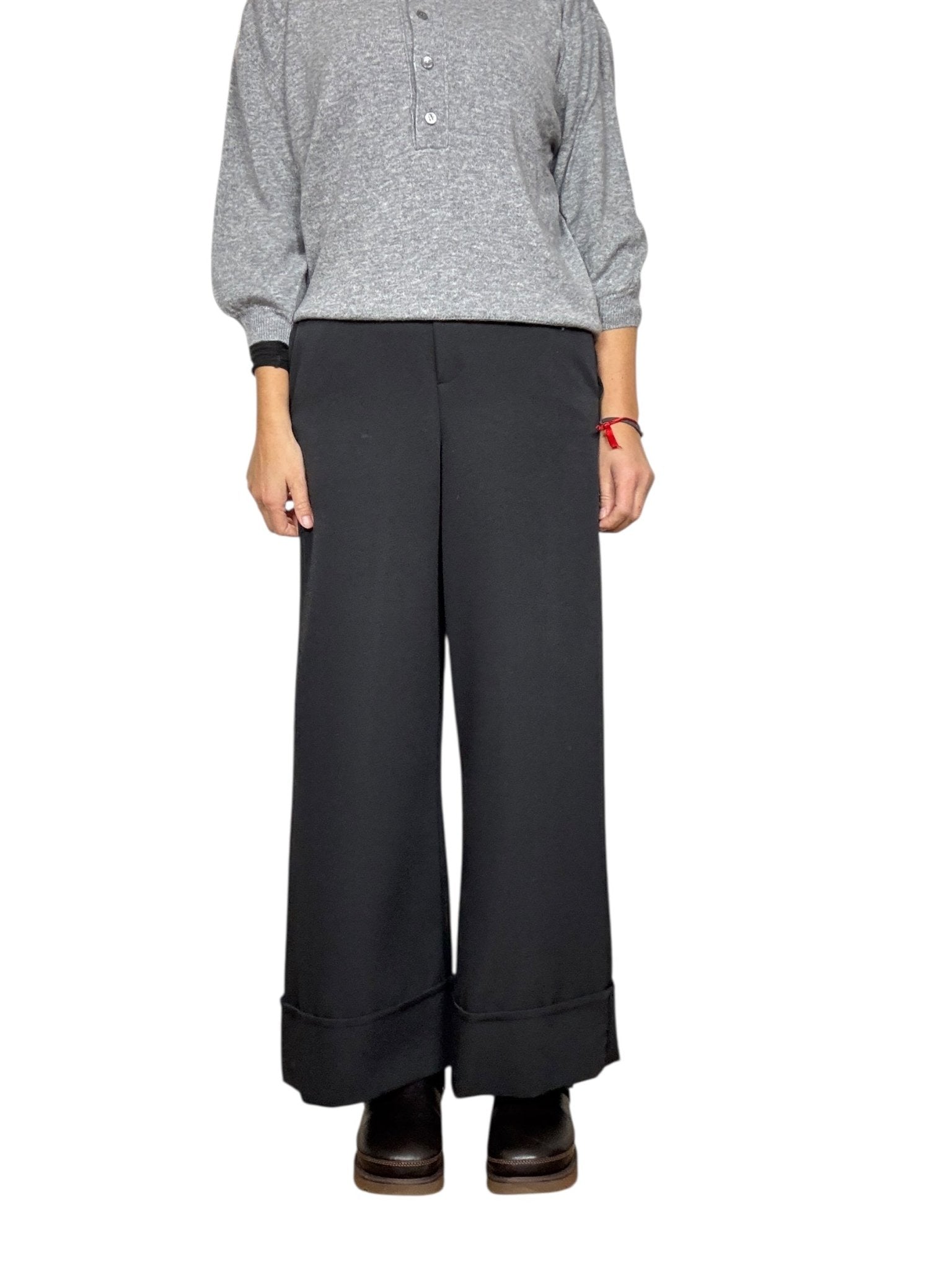 PANTALONE CON RISVOLTO DIXIE - XE BLU ABBIGLIAMENTO