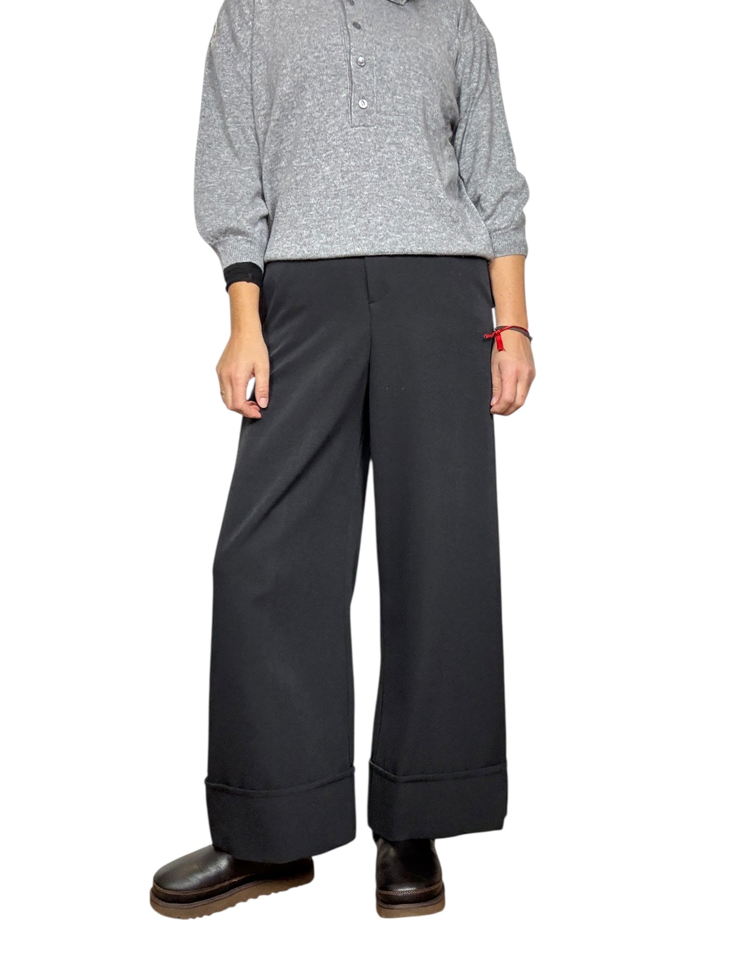 PANTALONE CON RISVOLTO DIXIE
