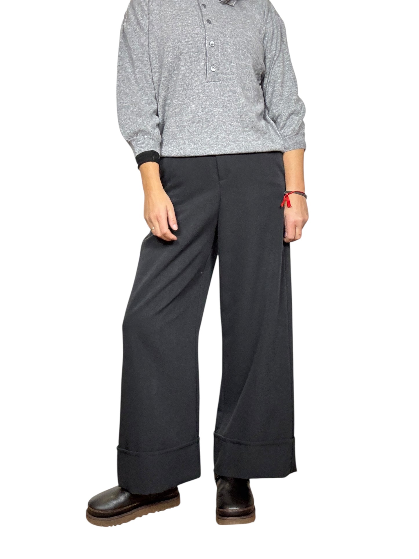 PANTALONE CON RISVOLTO DIXIE